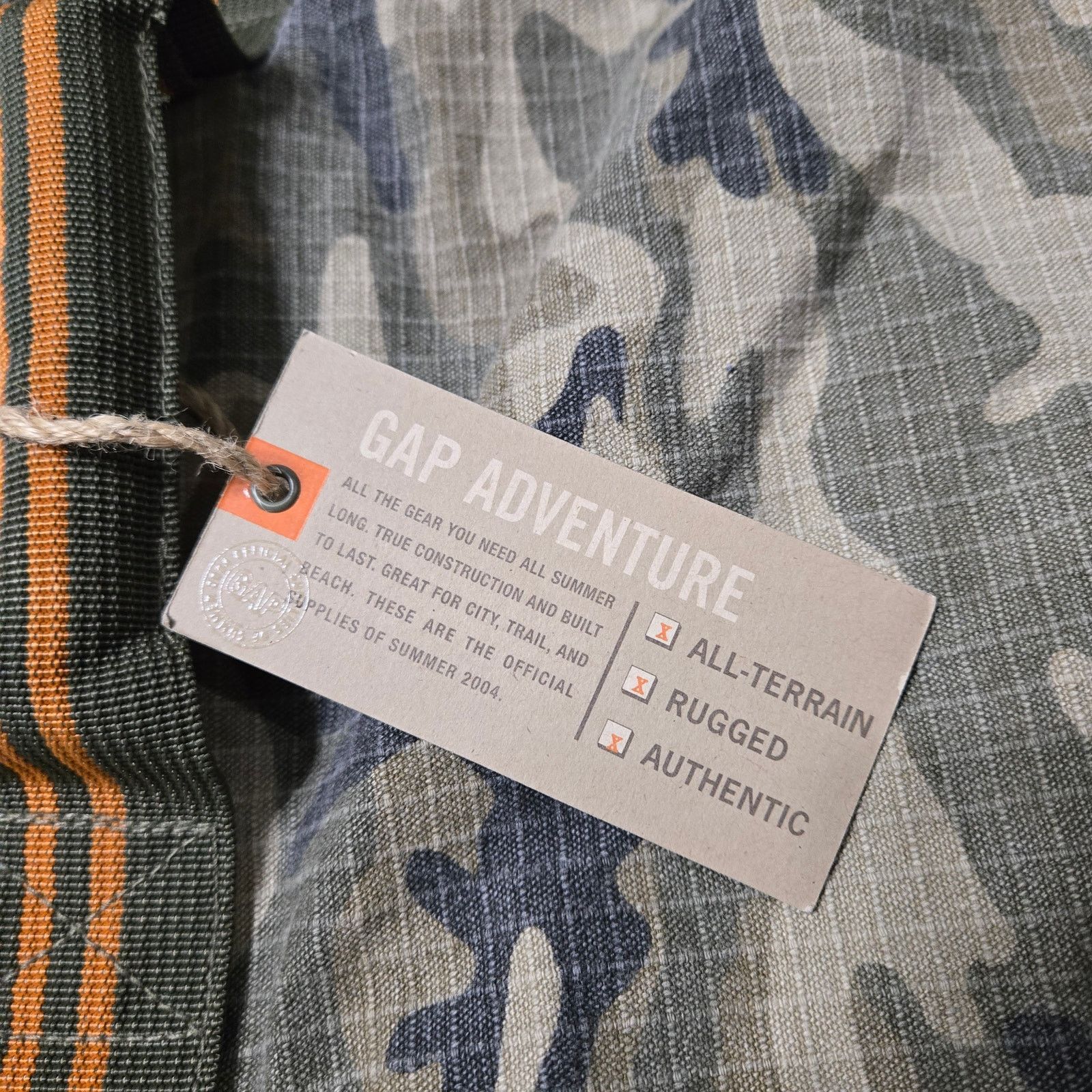Gap Vintage Gap Military Duffel Bag 2004 Size ONE SIZE - 3 Thumbnail