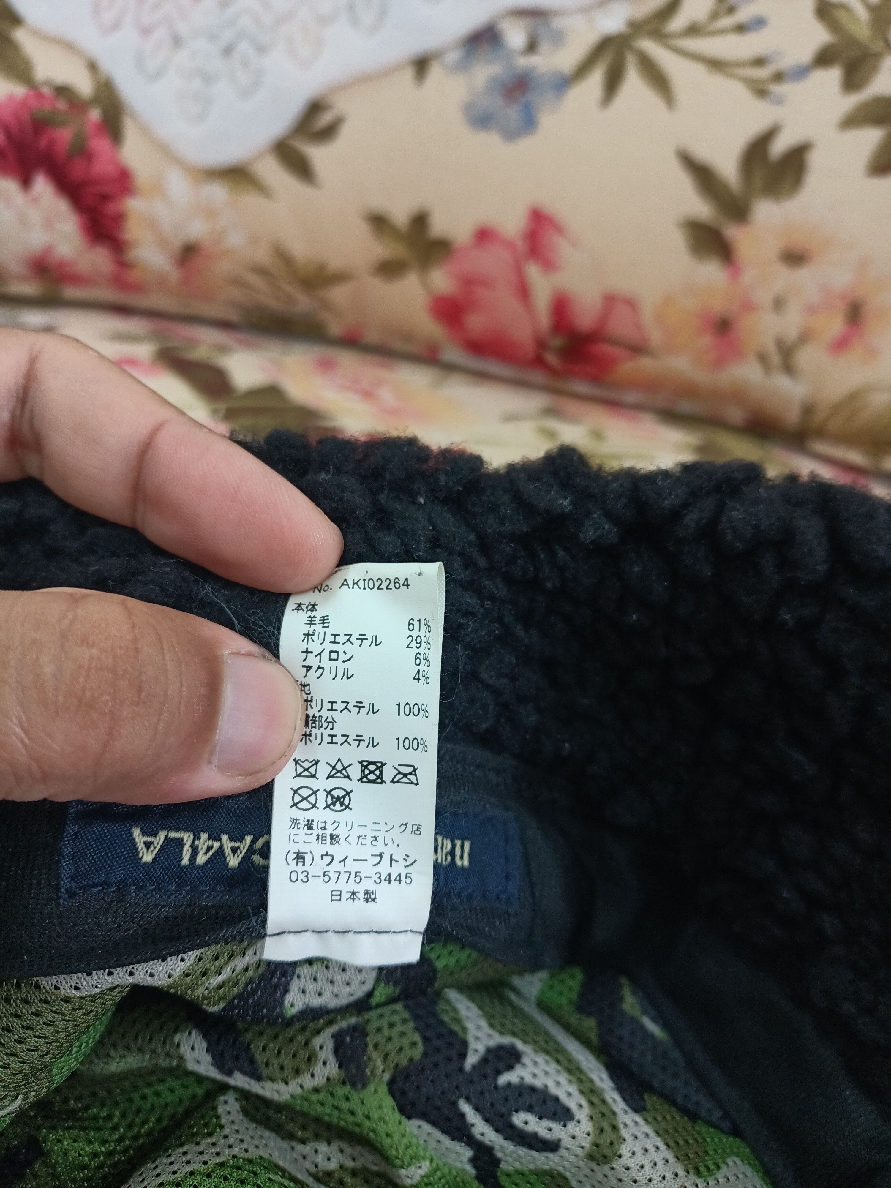 CA4LA Narifuri X CA4LA five panel cap Size ONE SIZE - 8 Thumbnail