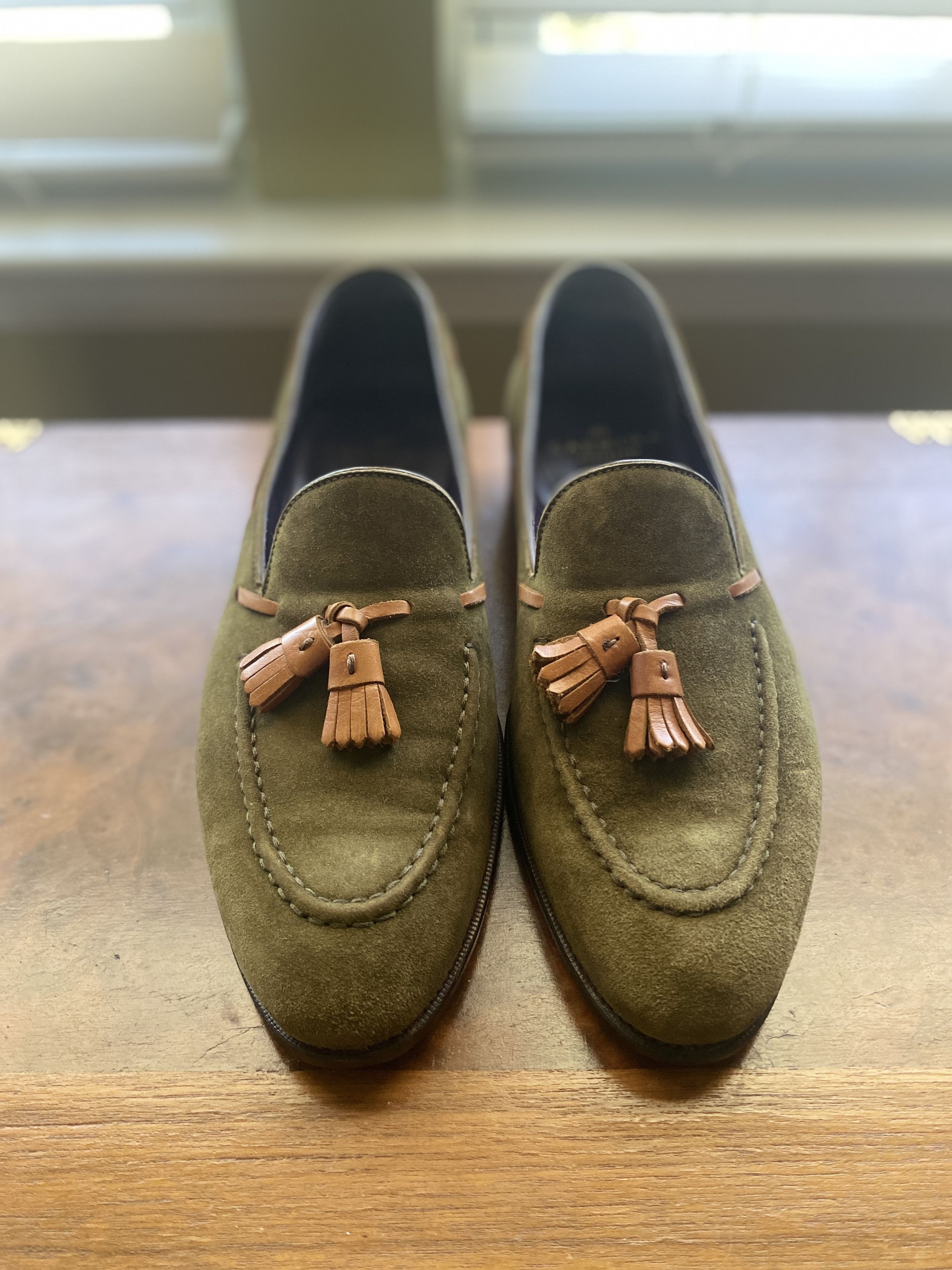 Carmina TASSEL LOAFERS Size US 8 / EU 41 - 2 Thumbnail