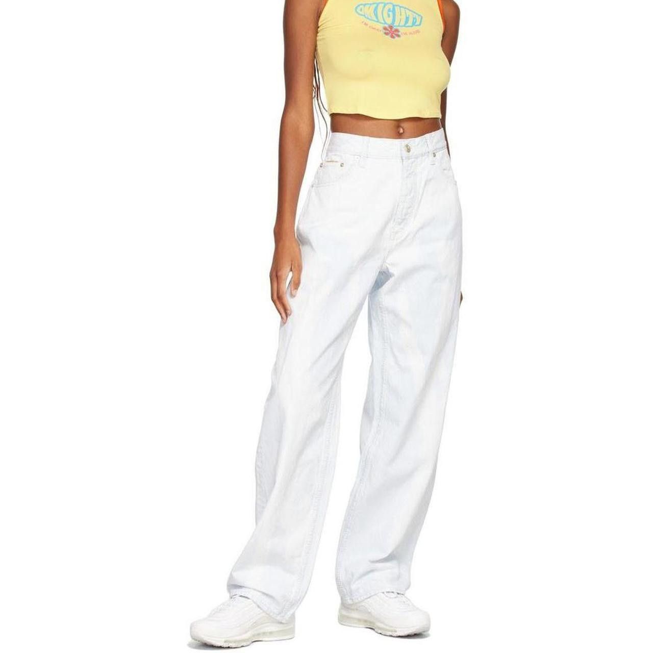 image of Eytys Benz Jeans In ‘Cloud’ in White, Women's (Size 24)