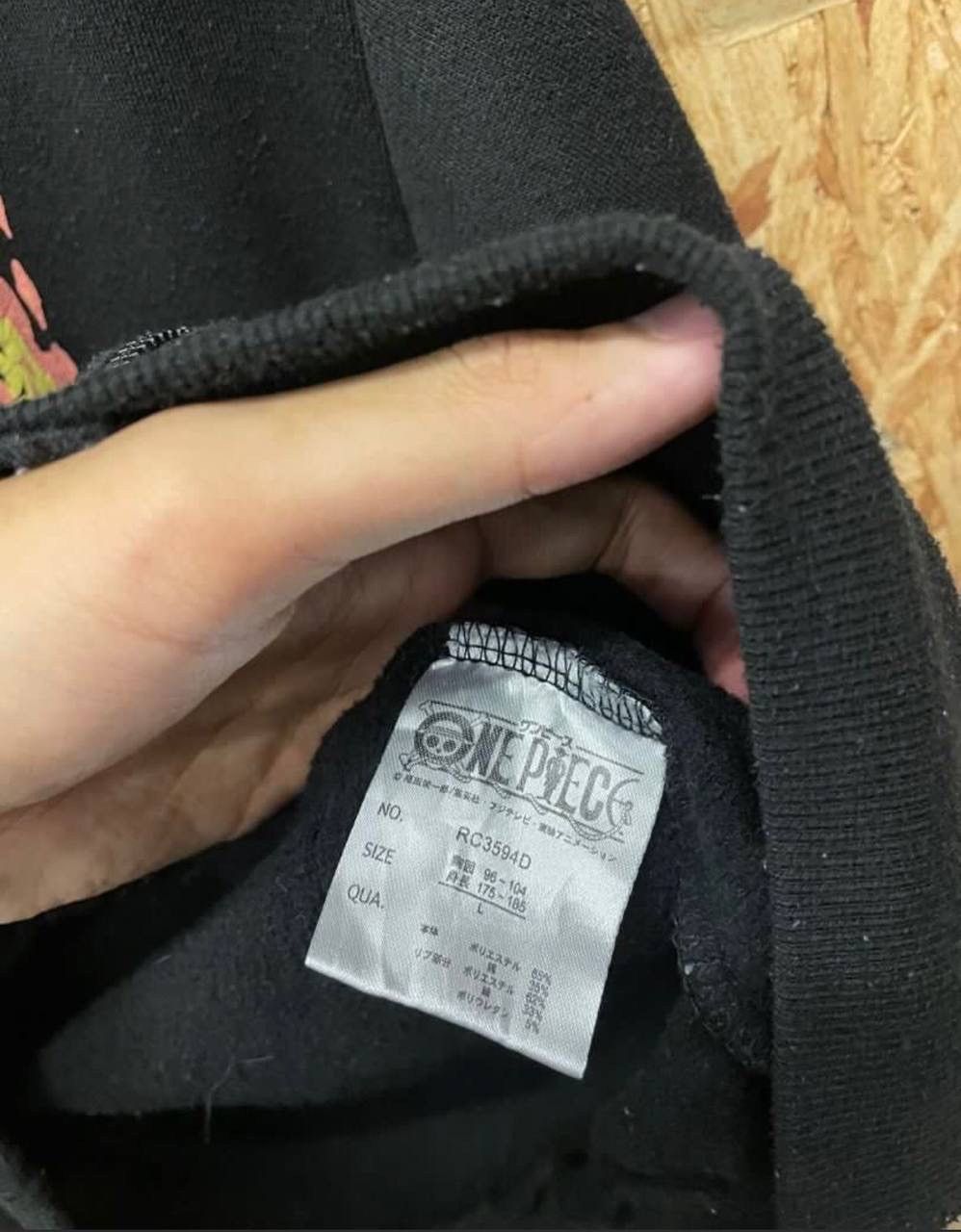 One Piece One Piece Ace Zipper Hoodie Size US L / EU 52-54 / 3 - 6 Thumbnail