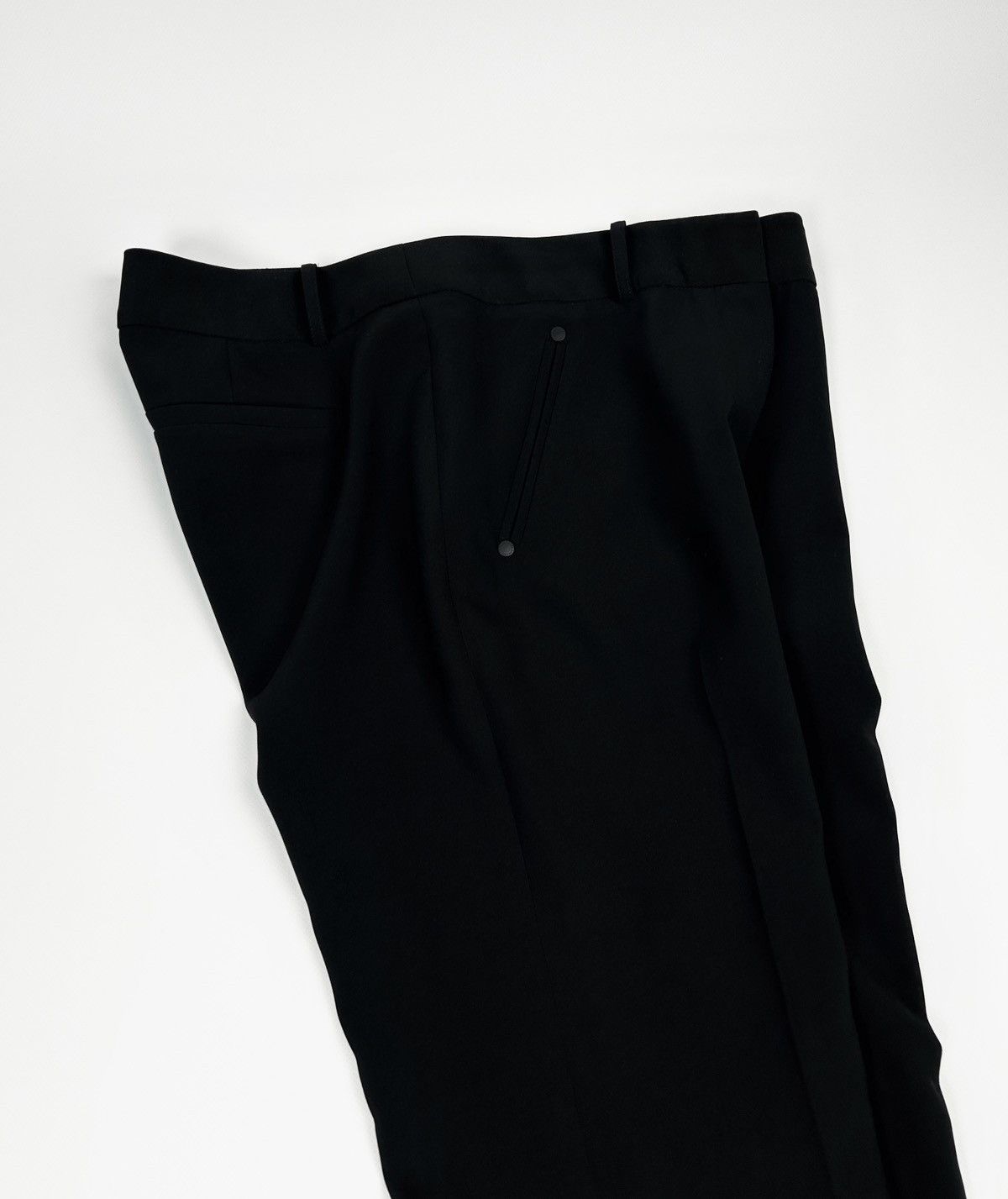 Karl Lagerfeld Karl Lagerfeld Trousers Black Pants Women's Size 10 Size 32" / US 10 / IT 46 - 8 Thumbnail