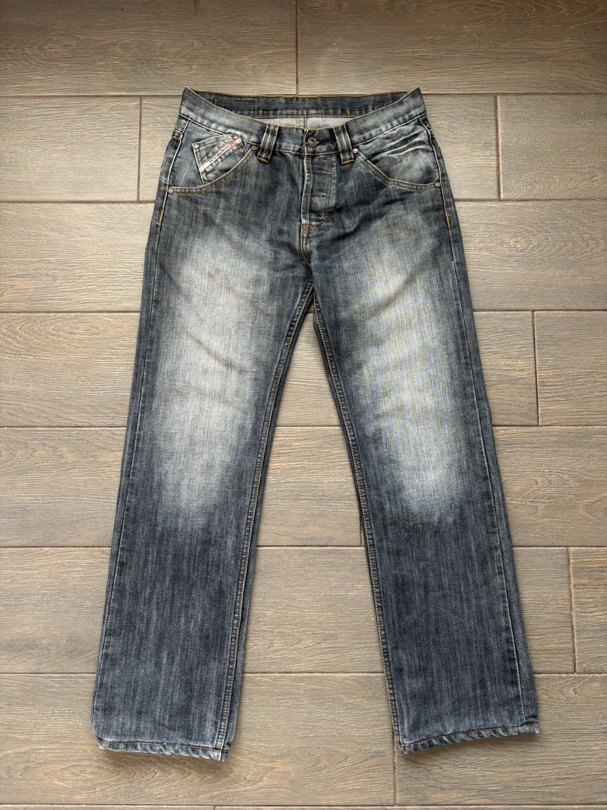 Diesel Diesel Buckle Back Logo Pocket Denim Pants Men’s size 32 Size US 32 / EU 48 - 8 Thumbnail