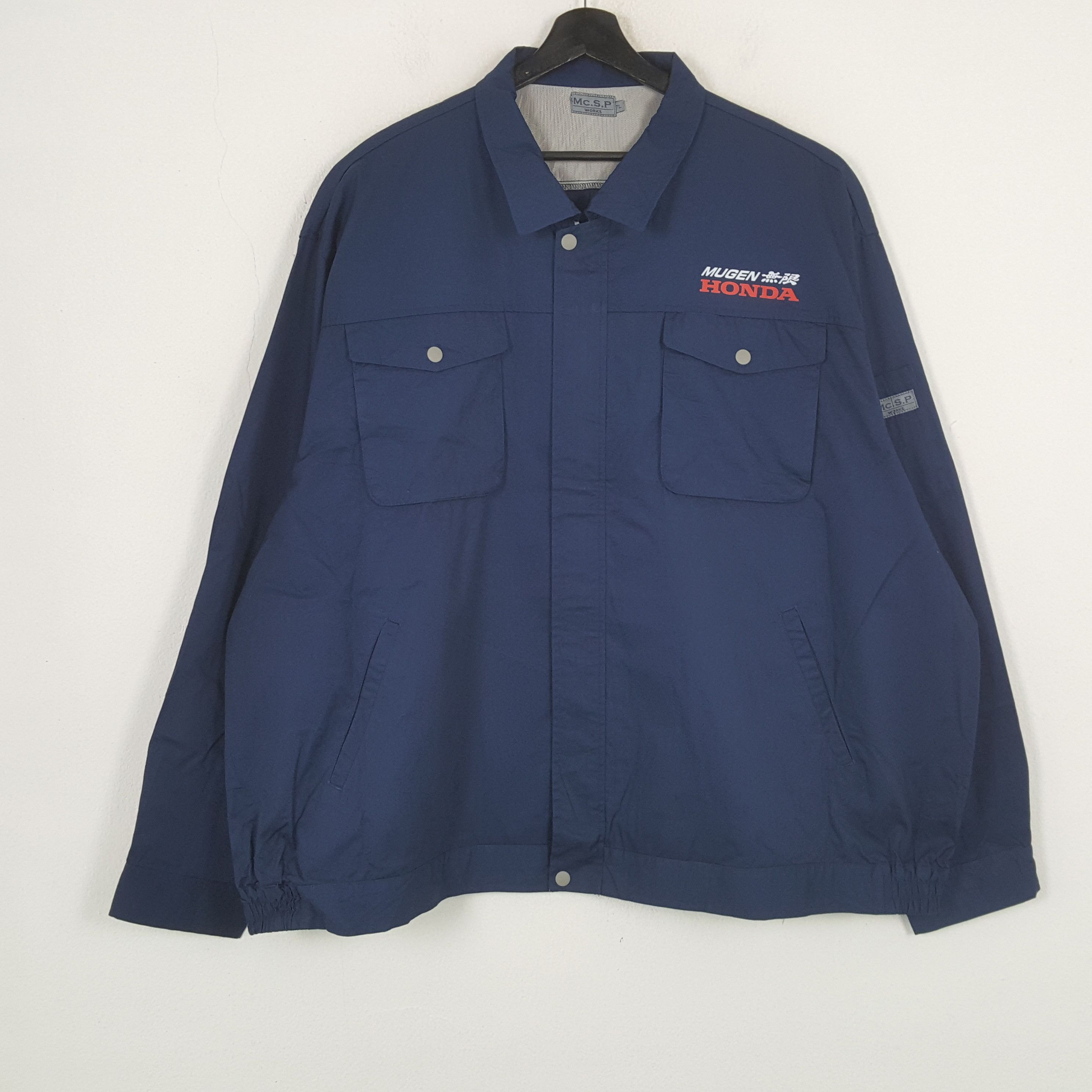 Vintage MUGEN HONDA Japanese Motorsports Custom Art Jacket C287N19 Size US XXL / EU 58 / 5 - 3 Thumbnail