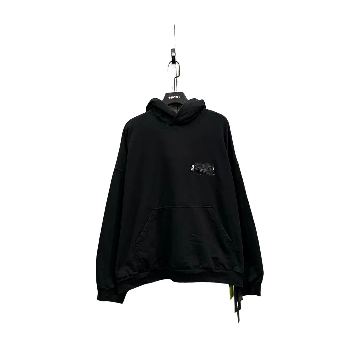 Balenciaga Balenciaga Tape Logo Hoodie Size 1 Size US S / EU 44-46 / 1 - 1 Thumbnail