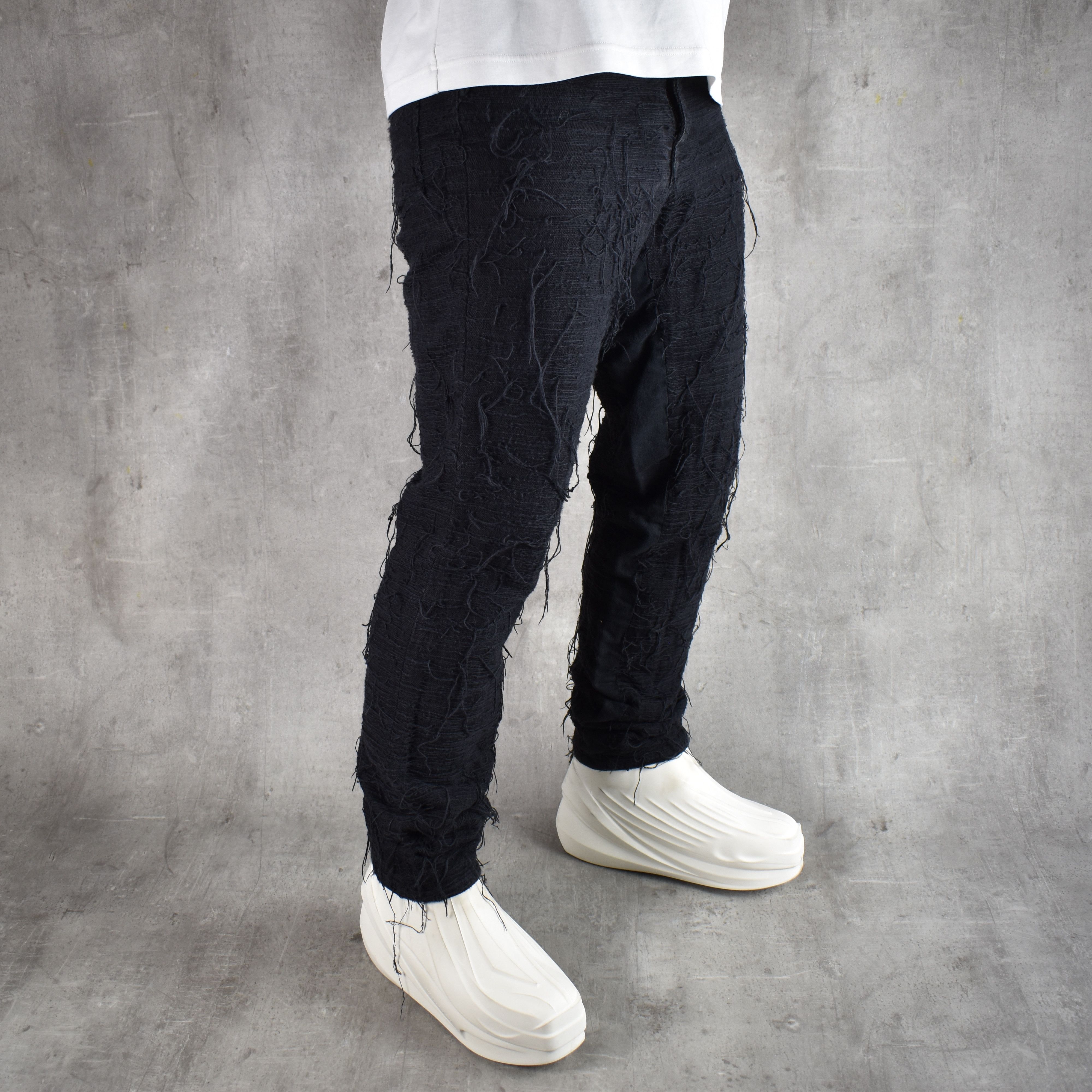 JOHN LAWRENCE SULLIVAN JOHN LAWRENCE SULLIVAN Distressed Egyptian Mummy Pants Size US 31 - 3 Thumbnail