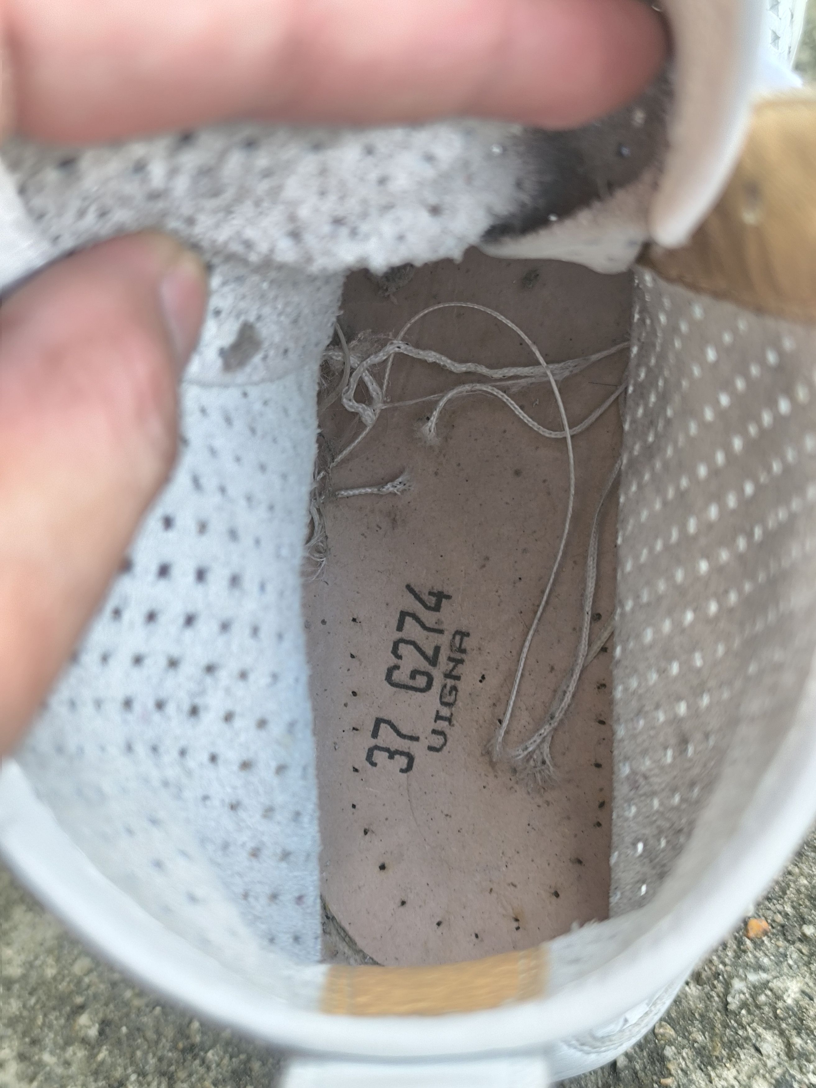 MM6 × Maison Margiela MM6 MARGIELA HI TOP SNEAKERS PERFORATED LEATHER Size US 5.5 / EU 38 - 13 Thumbnail