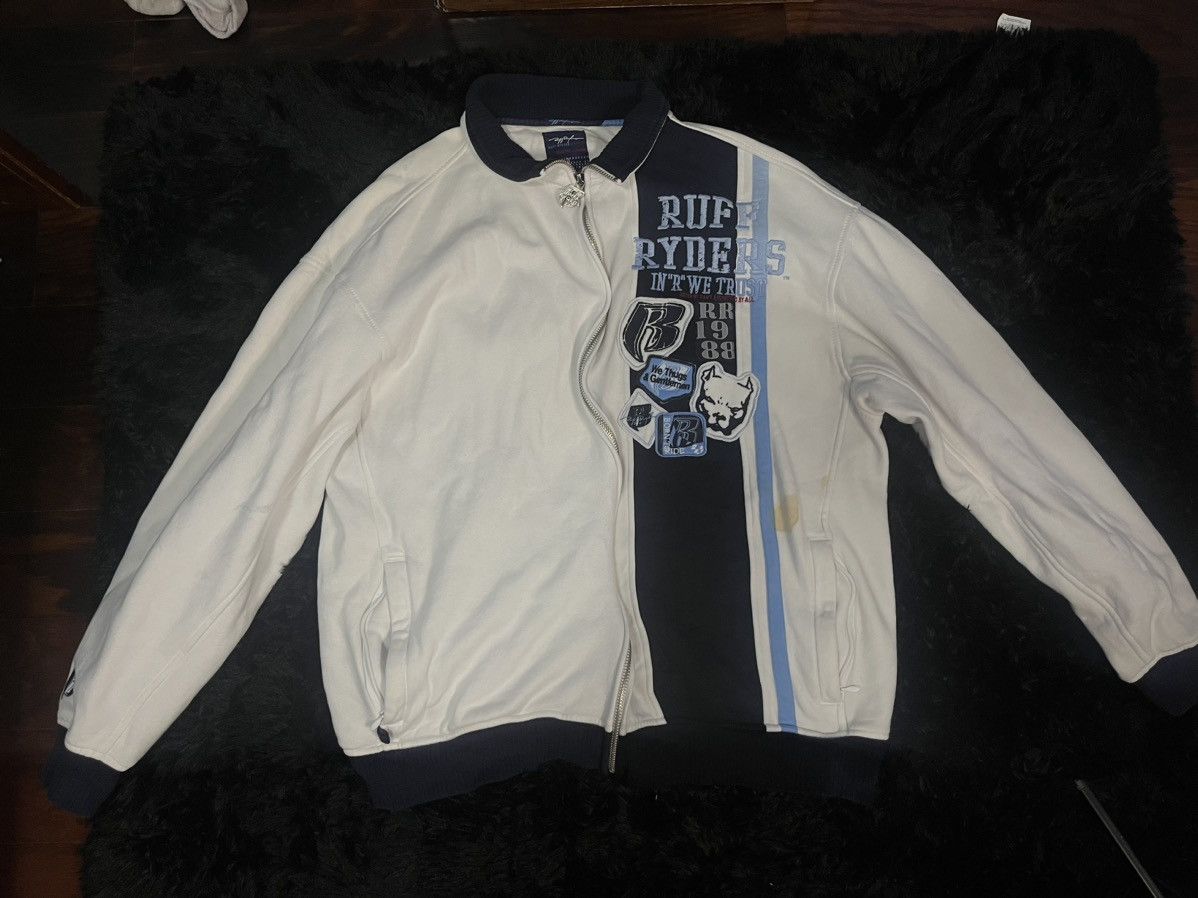 image of Ruff Ryders Jacket in White, Men's (Size 2XL)