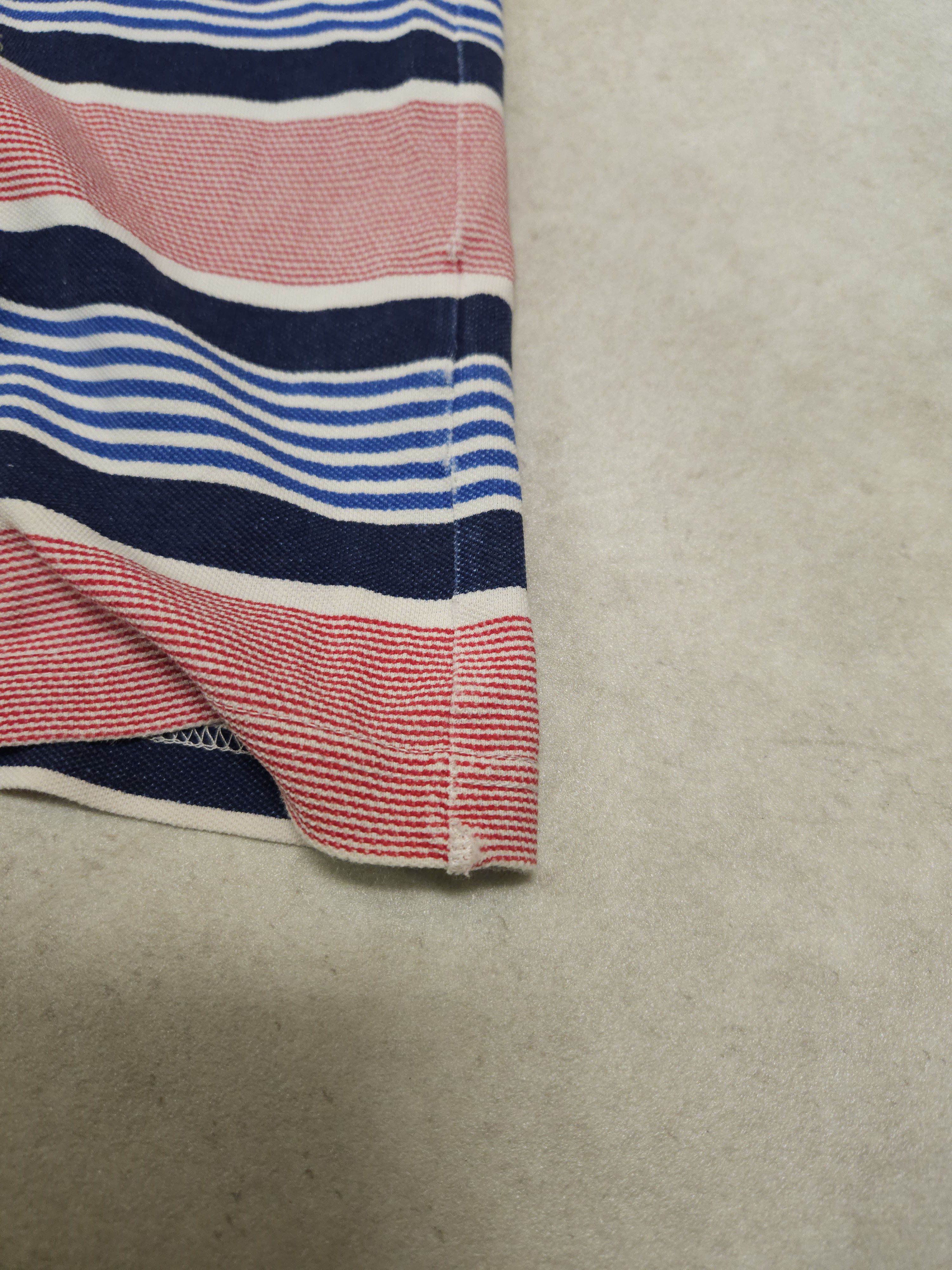 Burberry Vintage burberry striped polo shirt Size US S / EU 44-46 / 1 - 12 Thumbnail