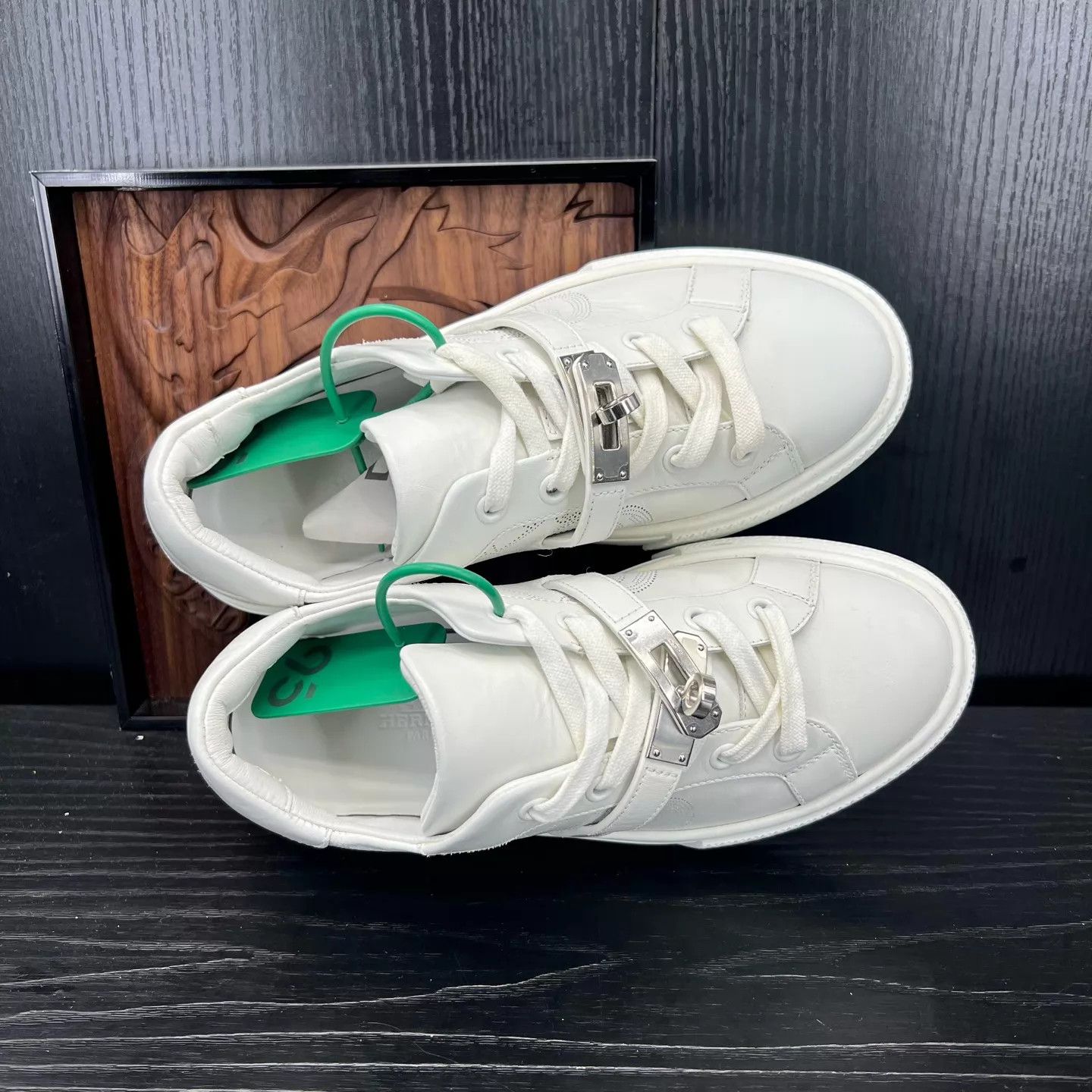 Hermes Hermès Kelly White Sneakers 35 Size US 4.5 / IT 34.5 - 5 Thumbnail