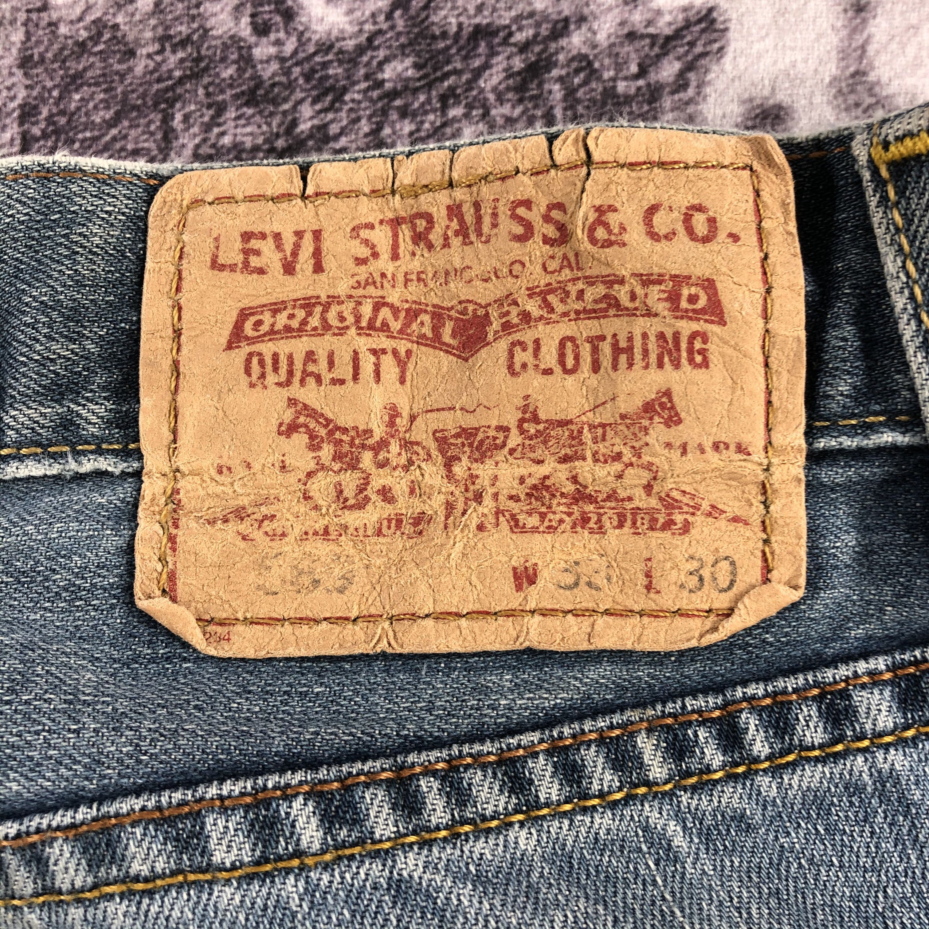 Levi's × Vintage Vintage Levis 569 Jeans-JM2474 Size US 35 - 6 Thumbnail