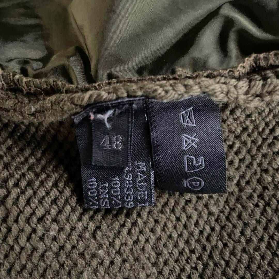 1999 FW Prada Ninja Kint Hoodie in Green