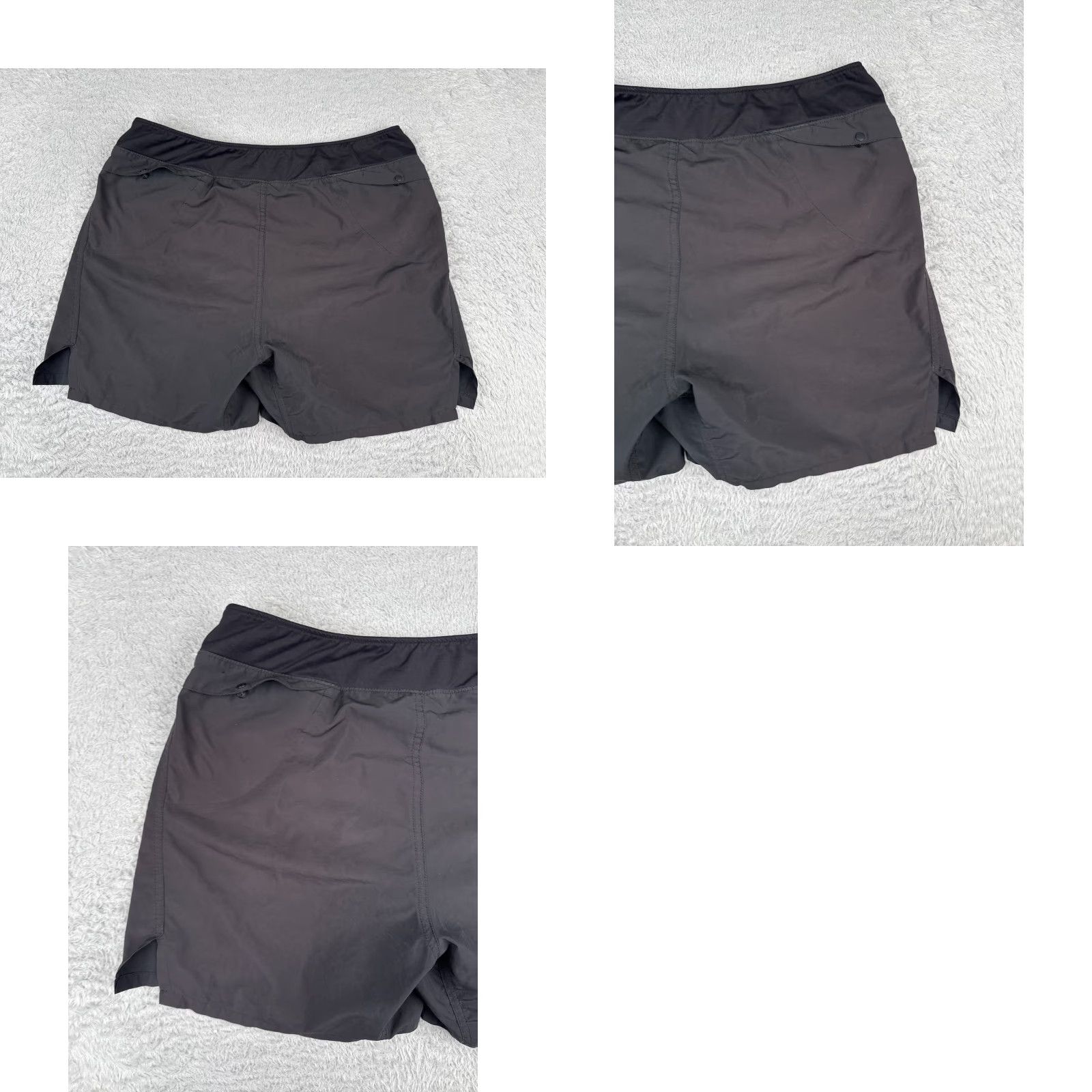 Patagonia Patagonia Shorts Women Medium Black Elastic Waist 100% Polyester Gym Run Workout Size 32" / US 10 / IT 46 - 9 Thumbnail