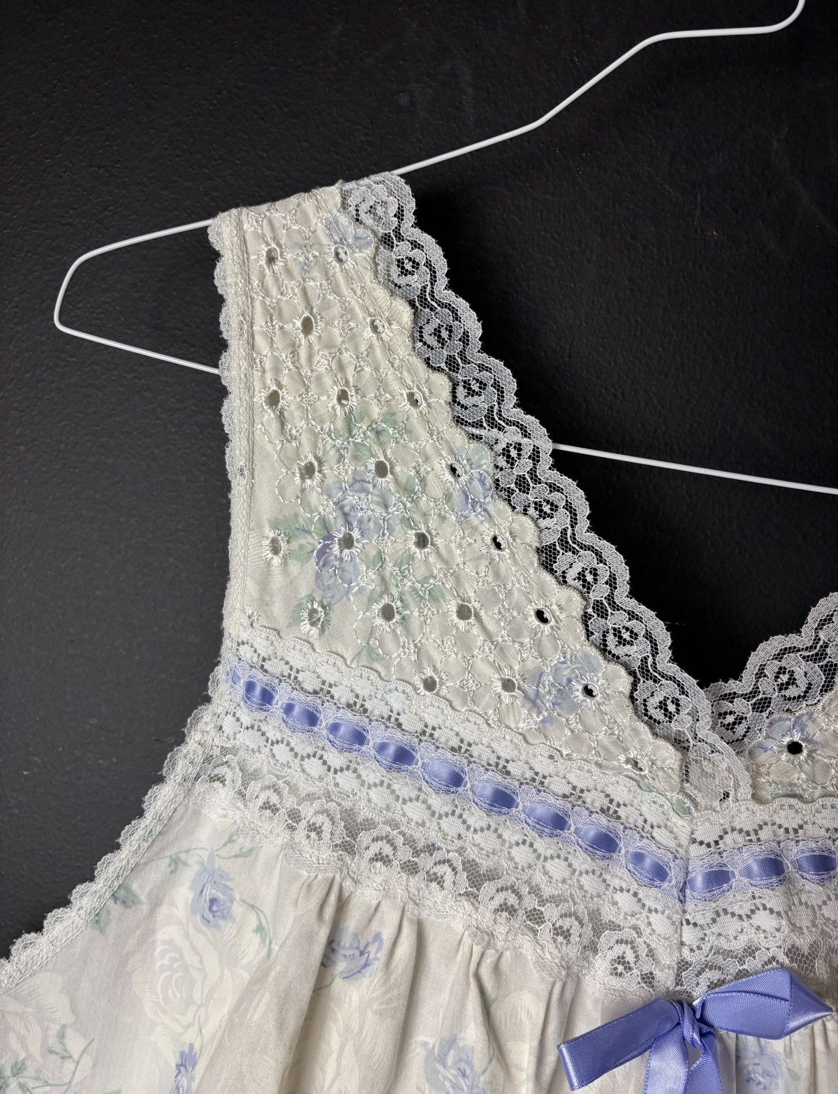 Vintage Two Piece Sleep Set Vintage Slip Dress Beach Cover Pajamas Size M / US 6-8 / IT 42-44 - 11 Thumbnail
