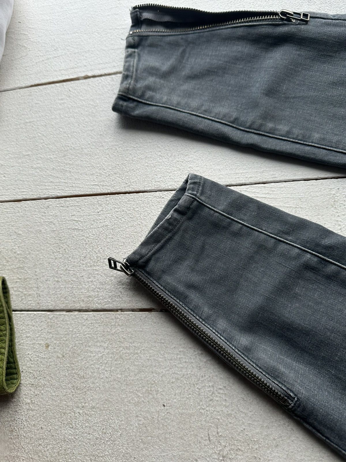 G-Star 🚨VNTG G STAR RAW GRAY FADED RARE AVANT GARDE JEANS Y2K Size 26" / US 2 / IT 38 - 5 Thumbnail