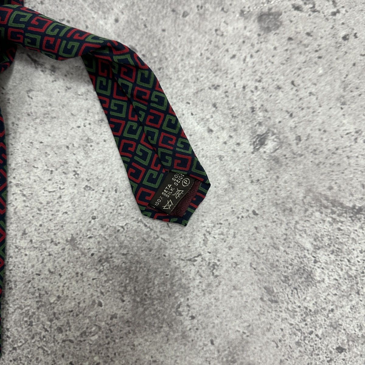 Vintage Vintage 90s Givenchy Gentleman Paris Monogram silk tie y2k Size ONE SIZE - 3 Thumbnail