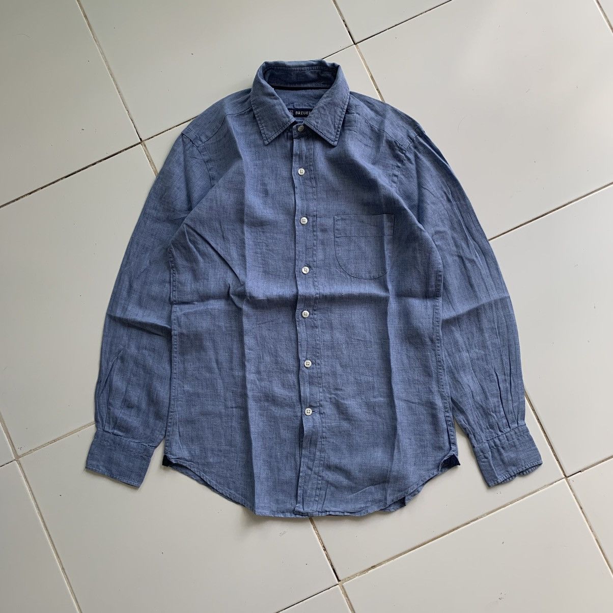 Breuer BREUER LINEN SHIRT Size US M / EU 48-50 / 2 - 2 Thumbnail