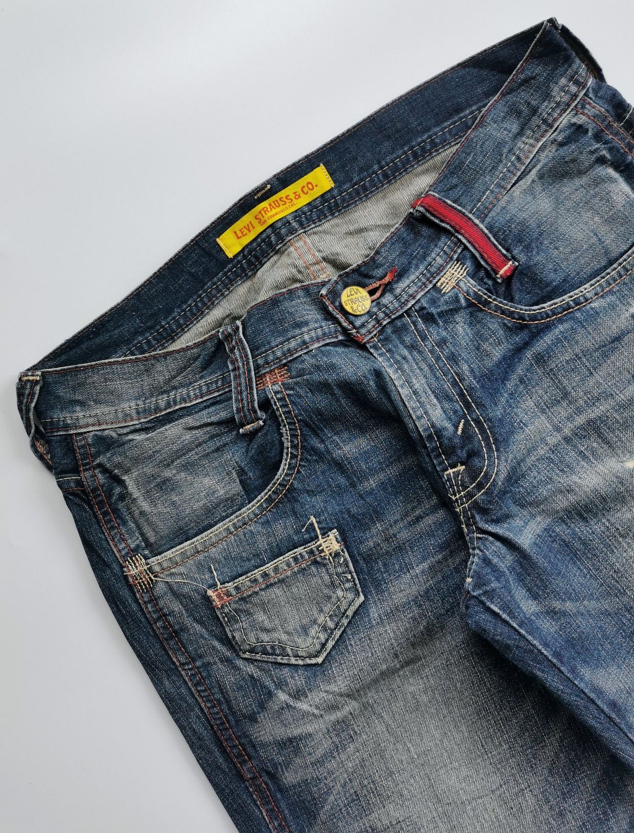 Levi's Vintage Levis Distressed Jeans Size 31" - 3 Thumbnail