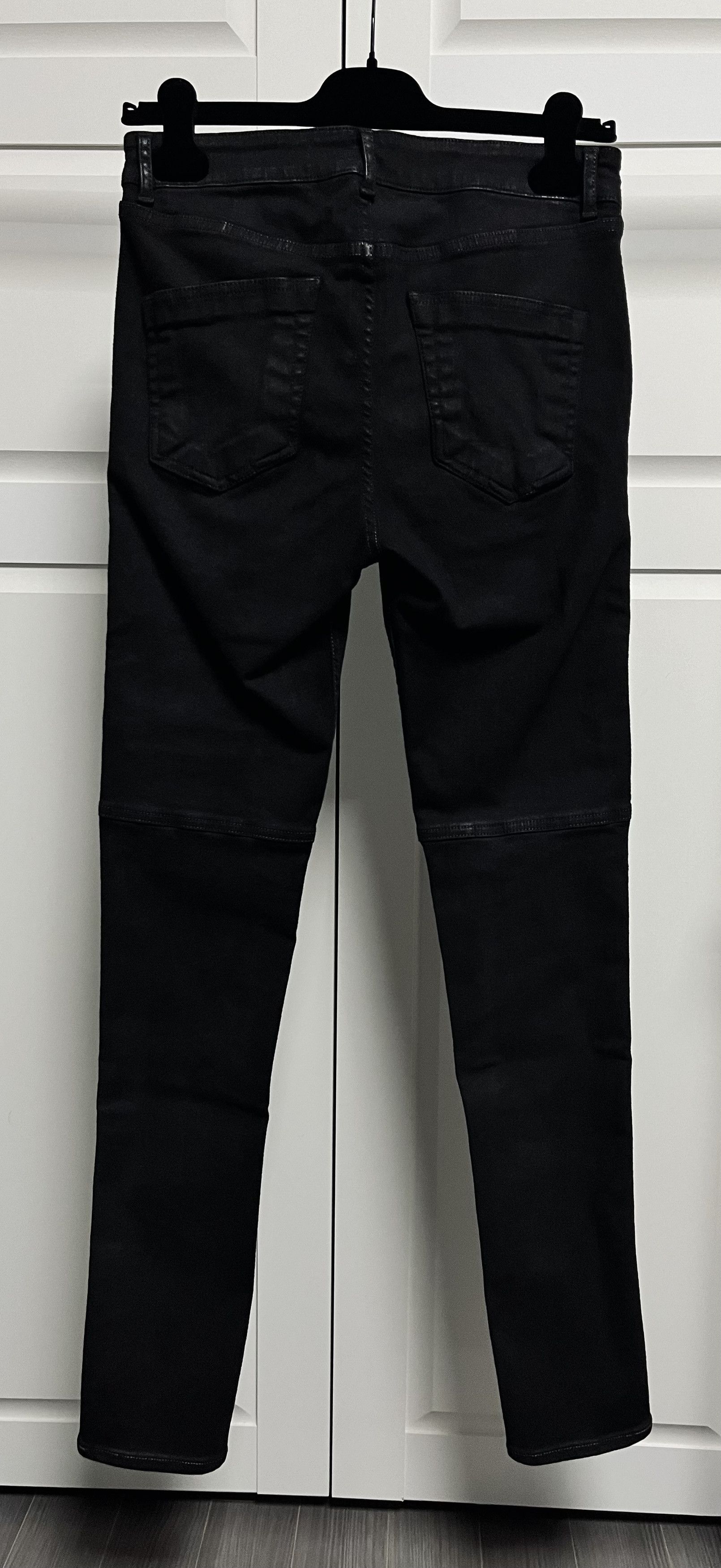 Rick Owens RICK OWENS NAGAKIN COATED DENIM PANTS Size US 28 / EU 44 - 7 Thumbnail