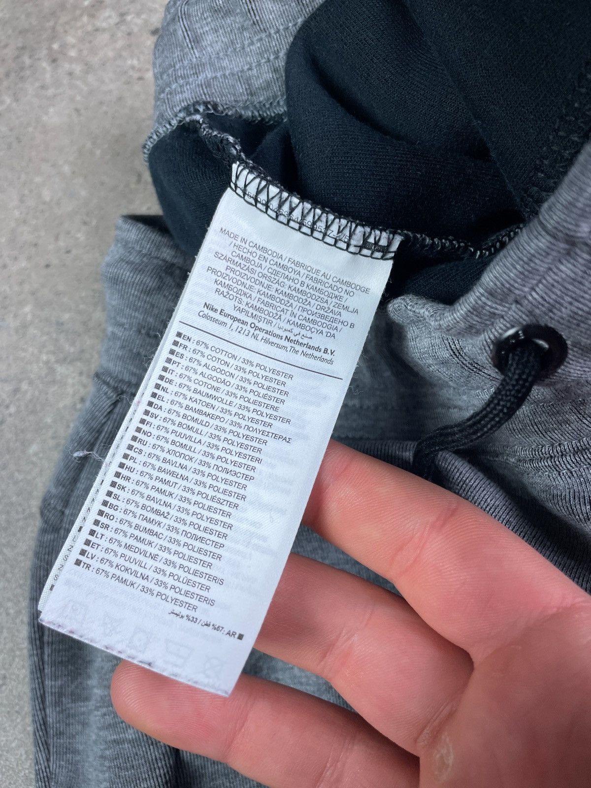 Nike × Vintage Vintage Y2K Nike tech fleece drill Sweatpants Joggers Size US 32 / EU 48 - 8 Thumbnail