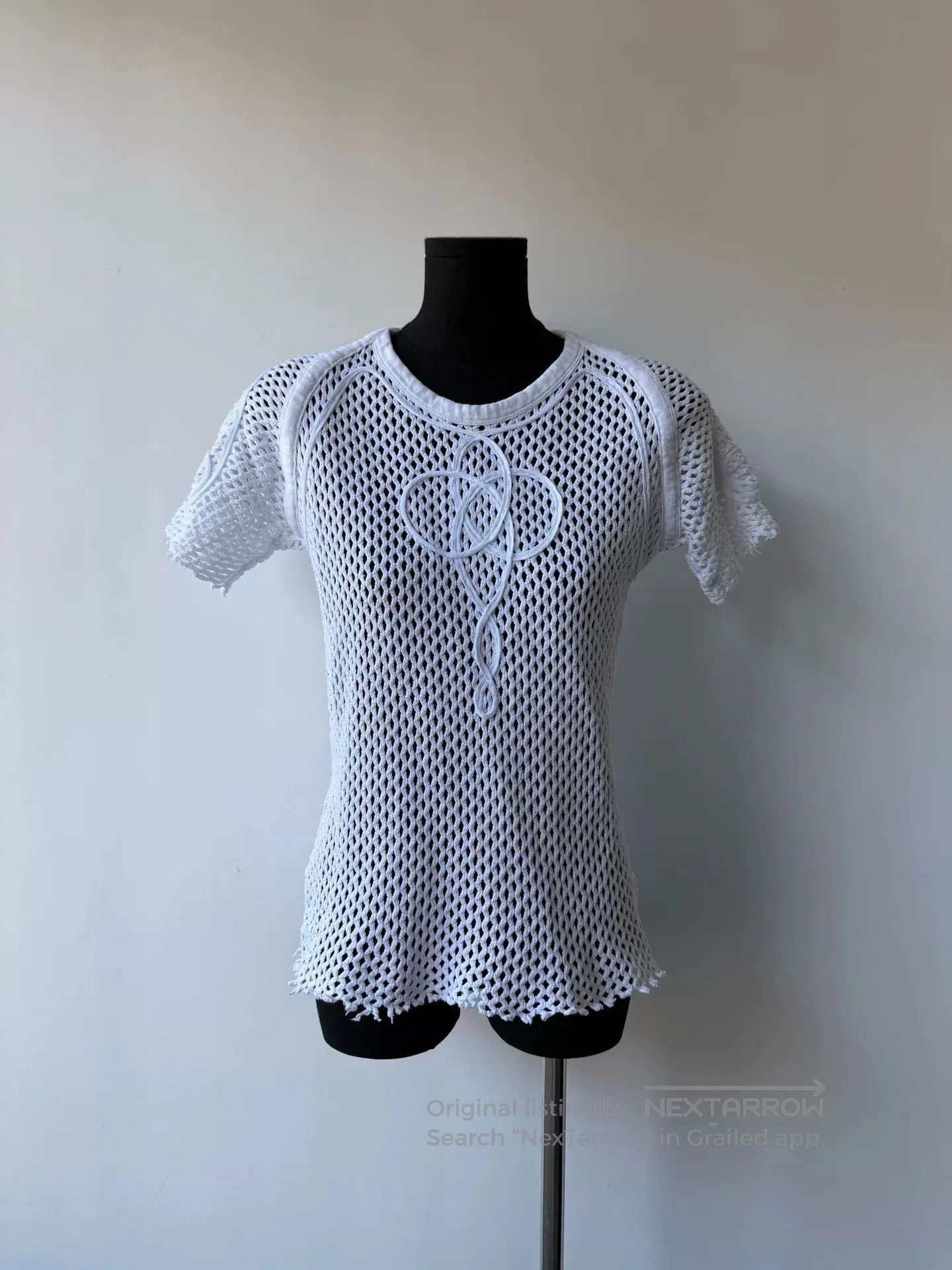 Jean Paul Gaultier sheer mesh top by Jean Paul Gaultier. Size XXS / US 00 / IT 34 - 1 Thumbnail