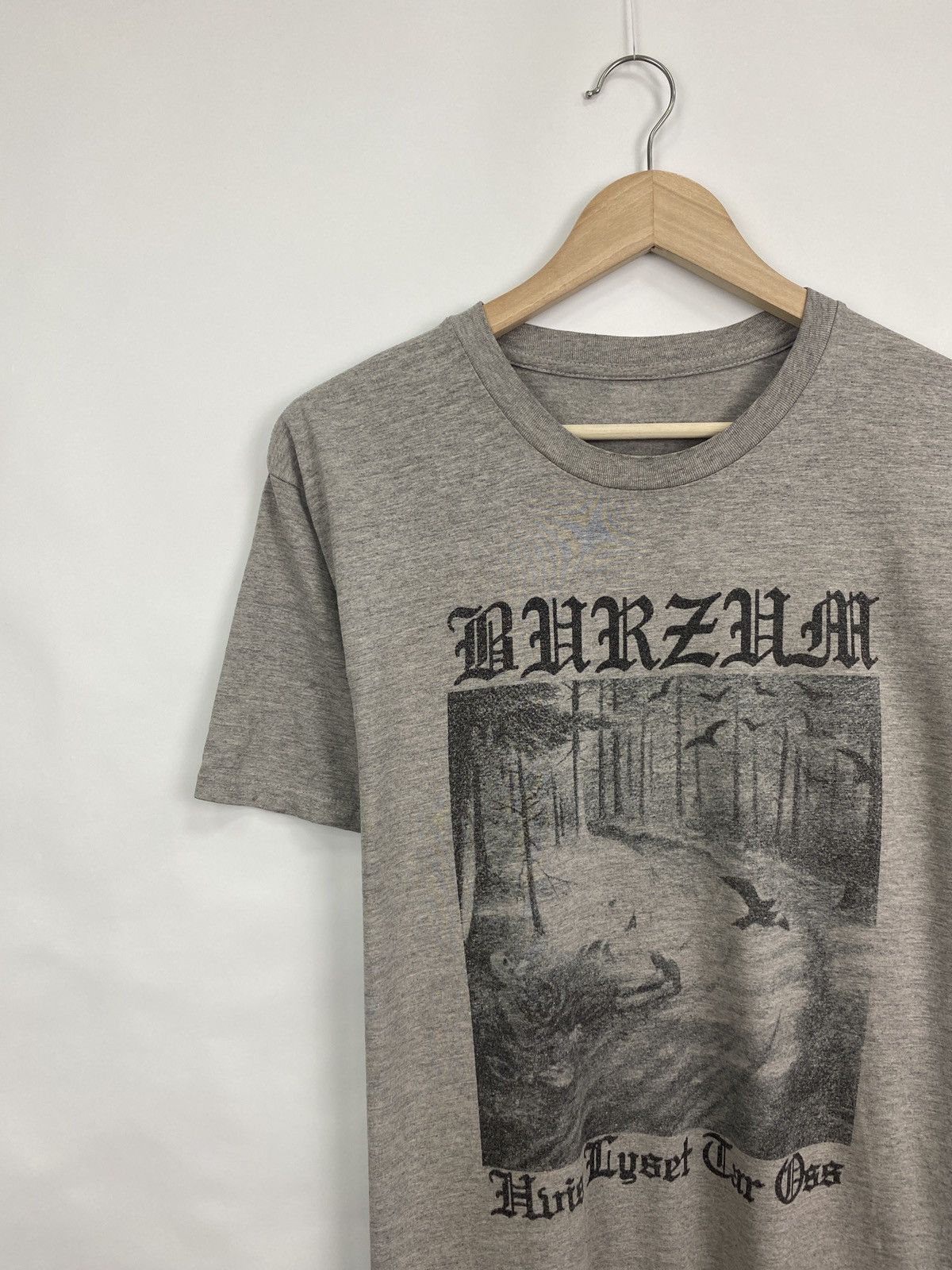 Band Tees Vintage Burzum Ragnarok Hvis Lyset Tar Oss T-Shirts Retro Size US M / EU 48-50 / 2 - 2 Thumbnail