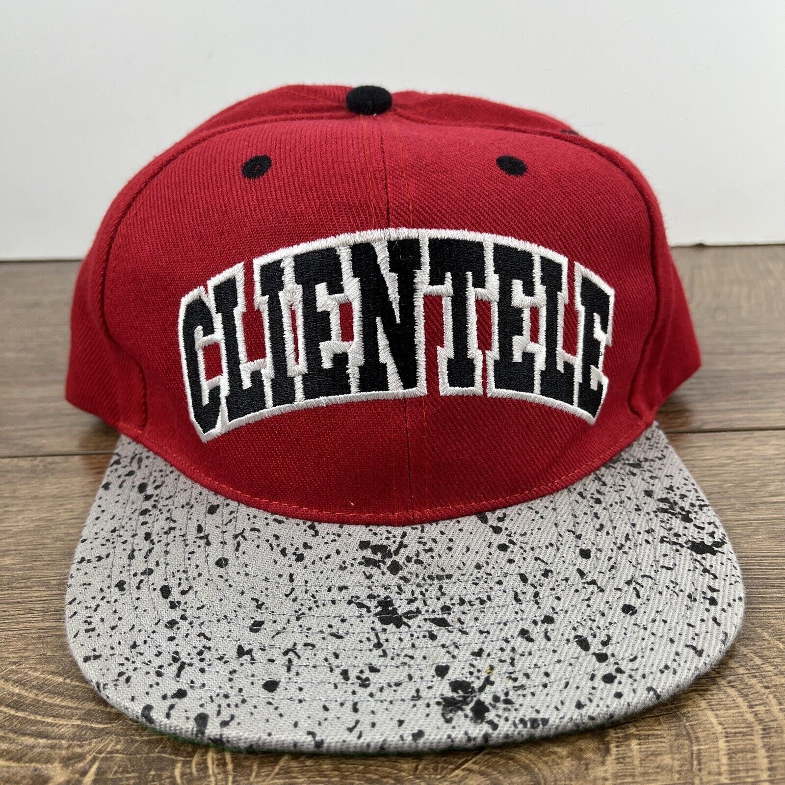 Other Clientele Snapback Hat Red Hat Adjustable Adult Size Hat Red Size ONE SIZE - 2 Thumbnail