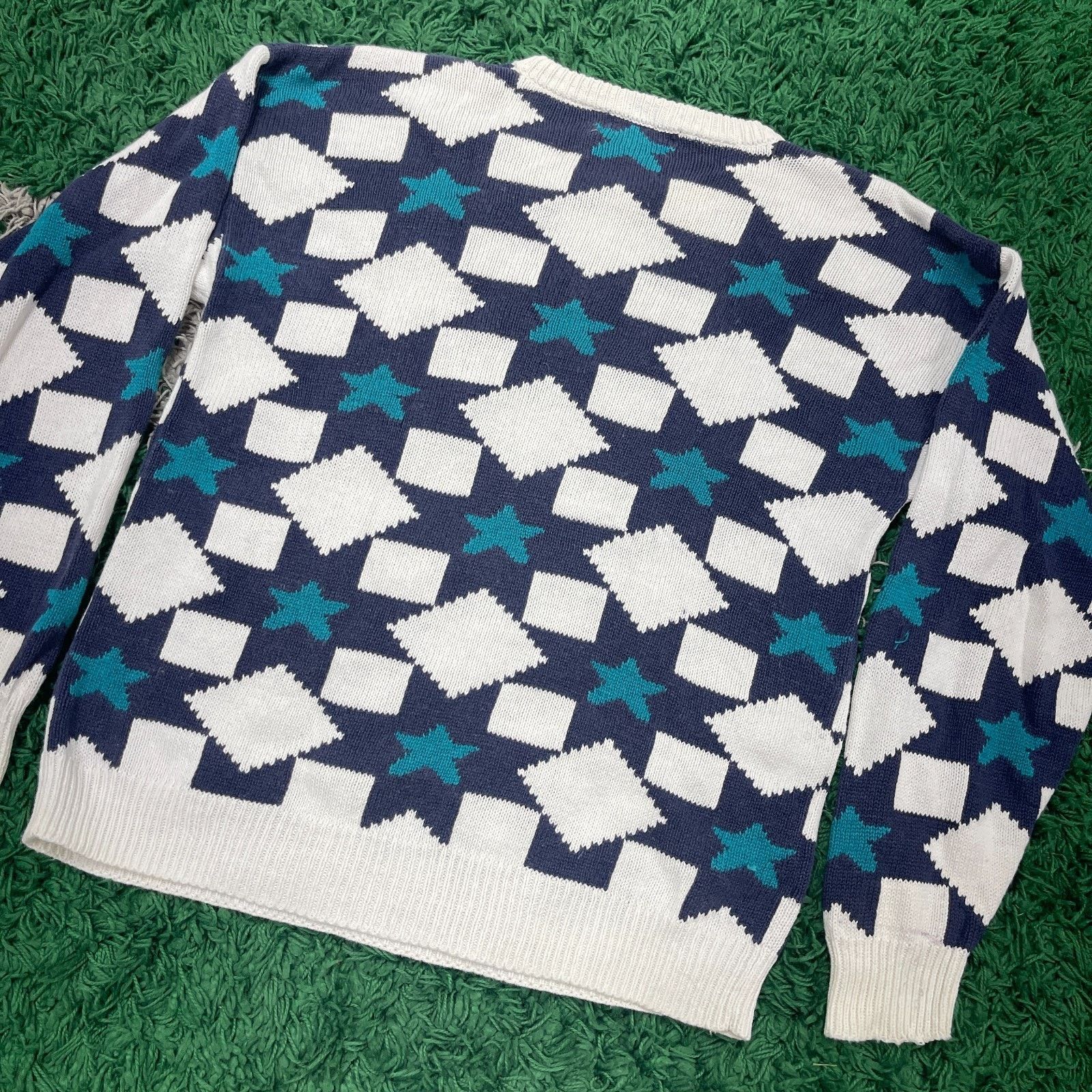 Northern Isles vintage Northern Isles Hand Loomed Intarsia Sweater Large Size US L / EU 52-54 / 3 - 7 Thumbnail