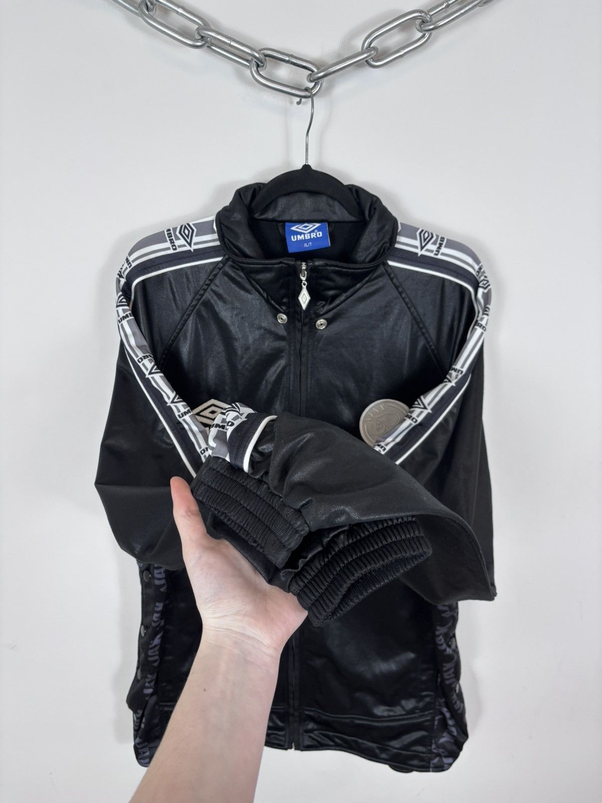 Umbro Umbro Ajax Amsterdam 1998/1999 Anthem 2 Football Jacket Size US XL / EU 56 / 4 - 9 Thumbnail