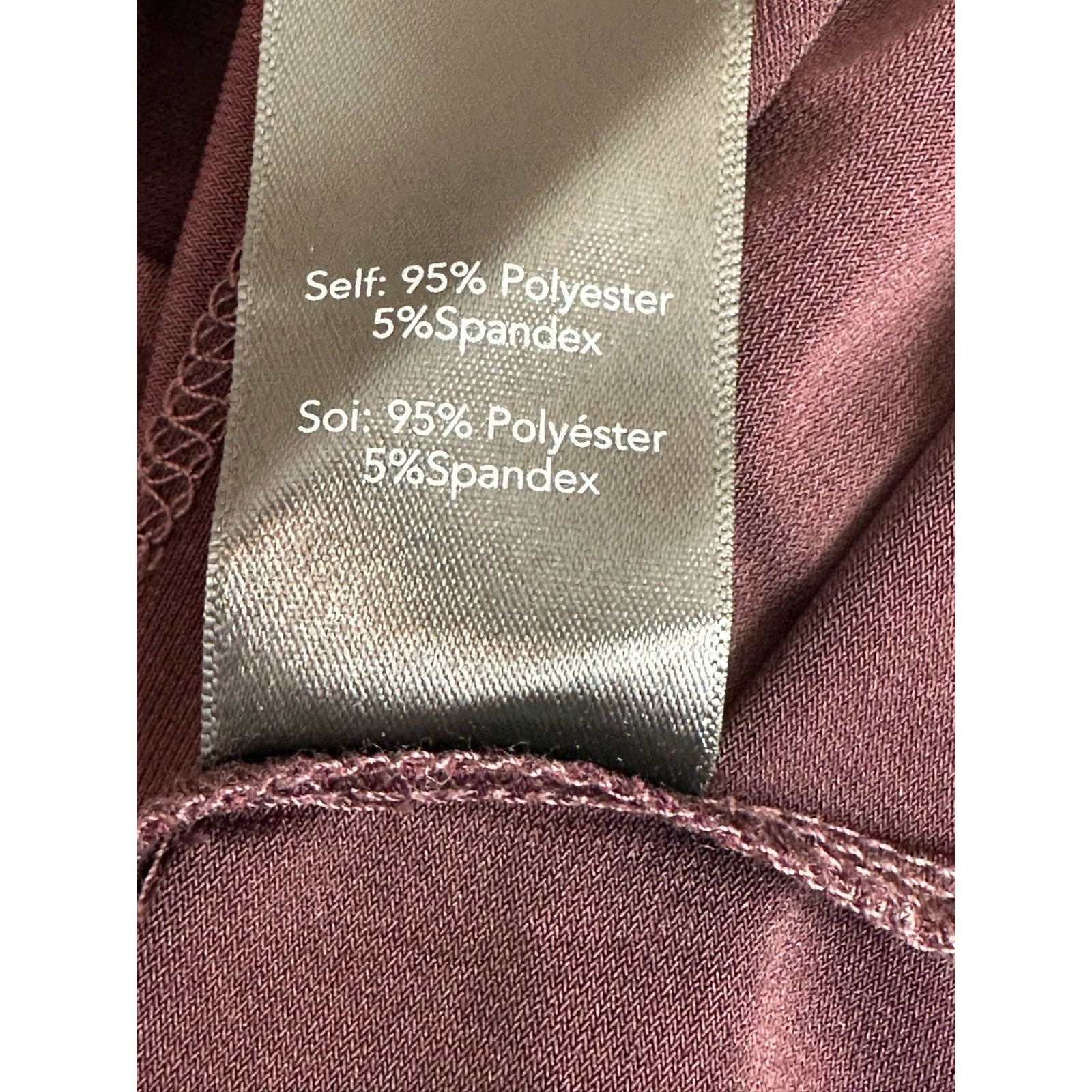 KOBI HALPERIN KOBI Aubergine Miley Long Sleeve Blouse size Small Size S / US 4 / IT 40 - 4 Thumbnail