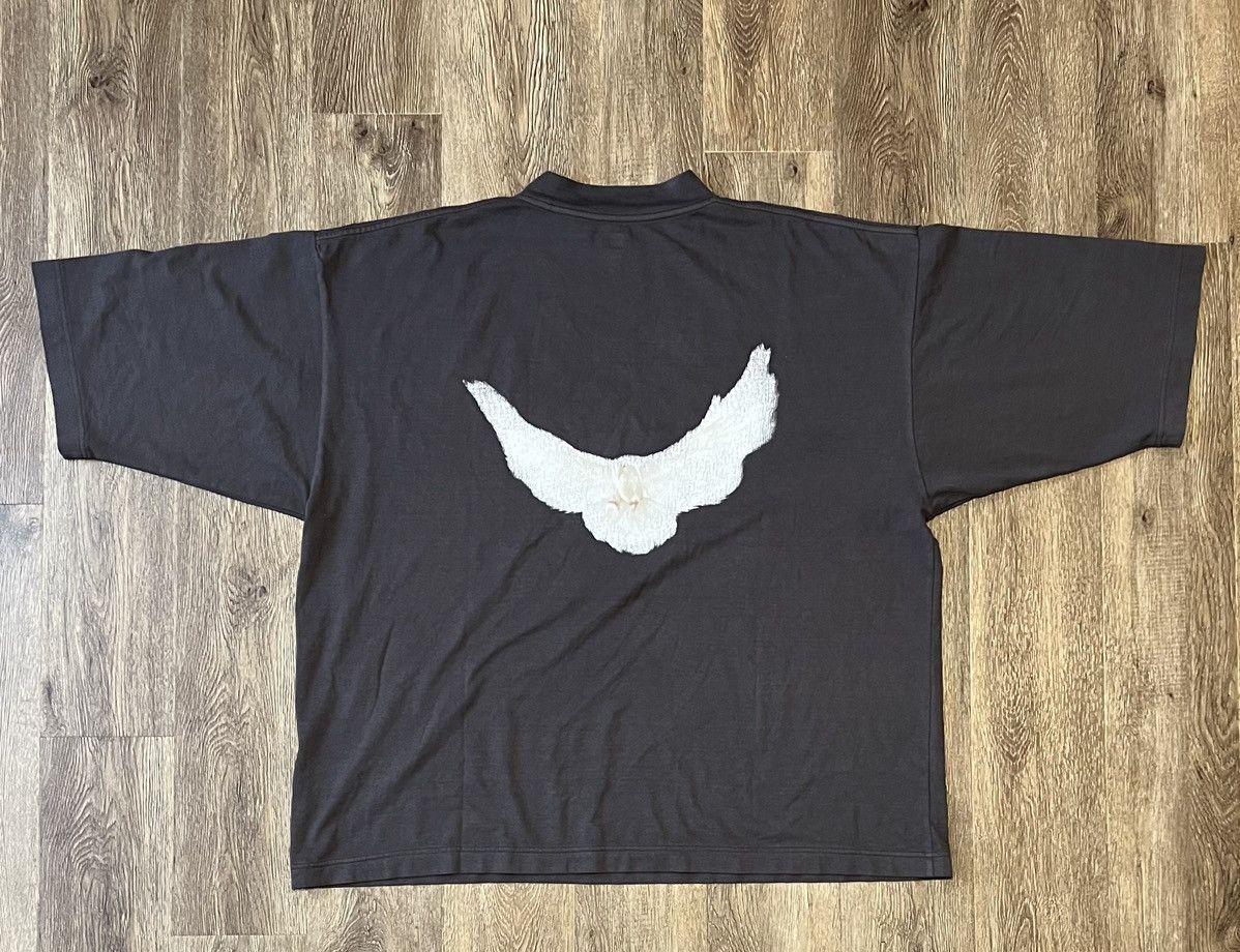 Balenciaga × Gap × Yeezy 53 DOVE 3/4 SLEEVE TEE | Grailed