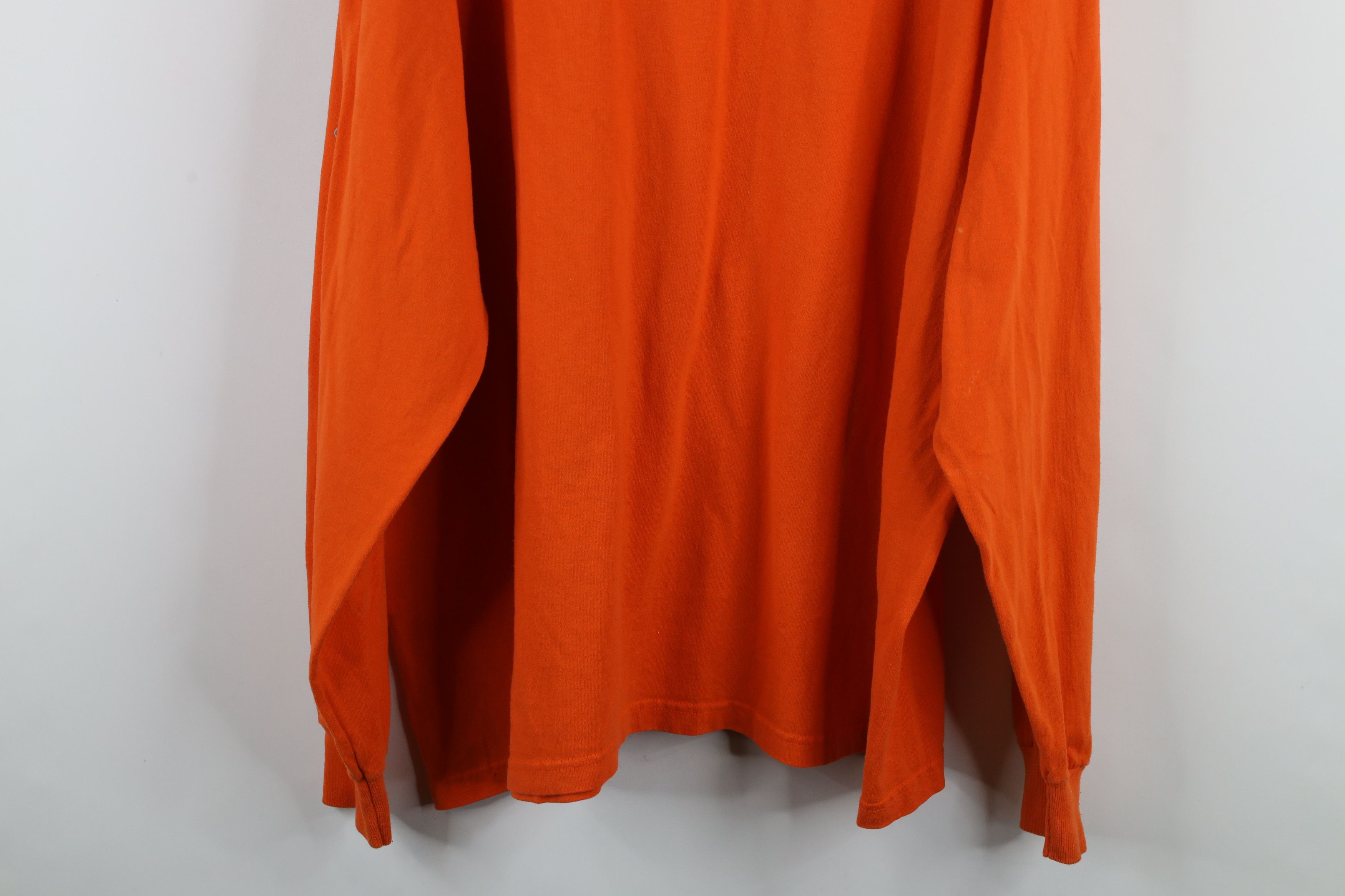 Reebok × Vintage Vintage Reebok Chicago Football Long Sleeve T-Shirt Orange Size US XL / EU 56 / 4 - 15 Thumbnail