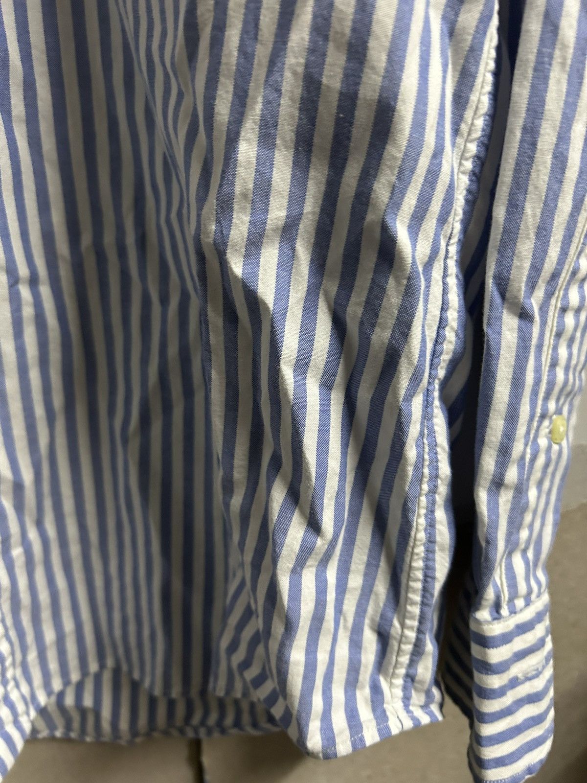 Polo Ralph Lauren Striped Club Collar Nautical Crest Shirt Size US S / EU 44-46 / 1 - 6 Thumbnail