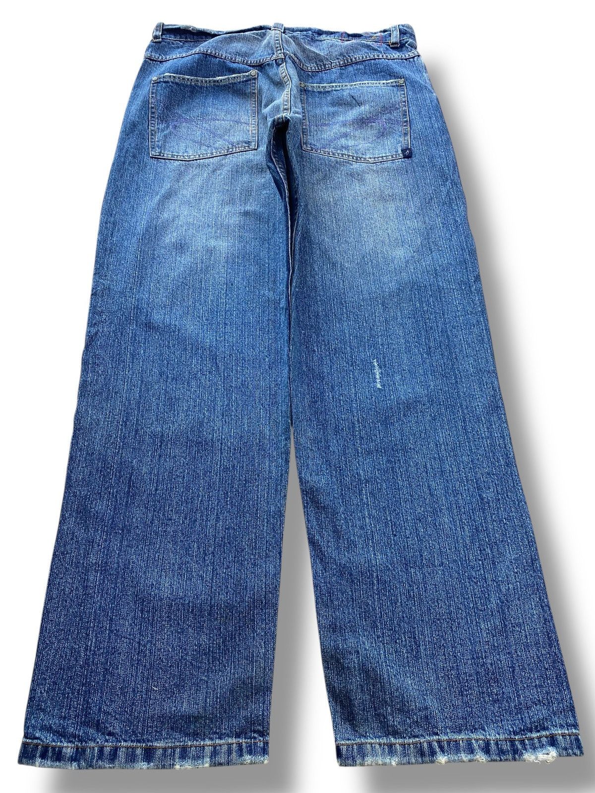 Karl Kani Karl Kani Blue Wash Straight Leg Style Jeans Size US 34 / EU 50 - 3 Thumbnail