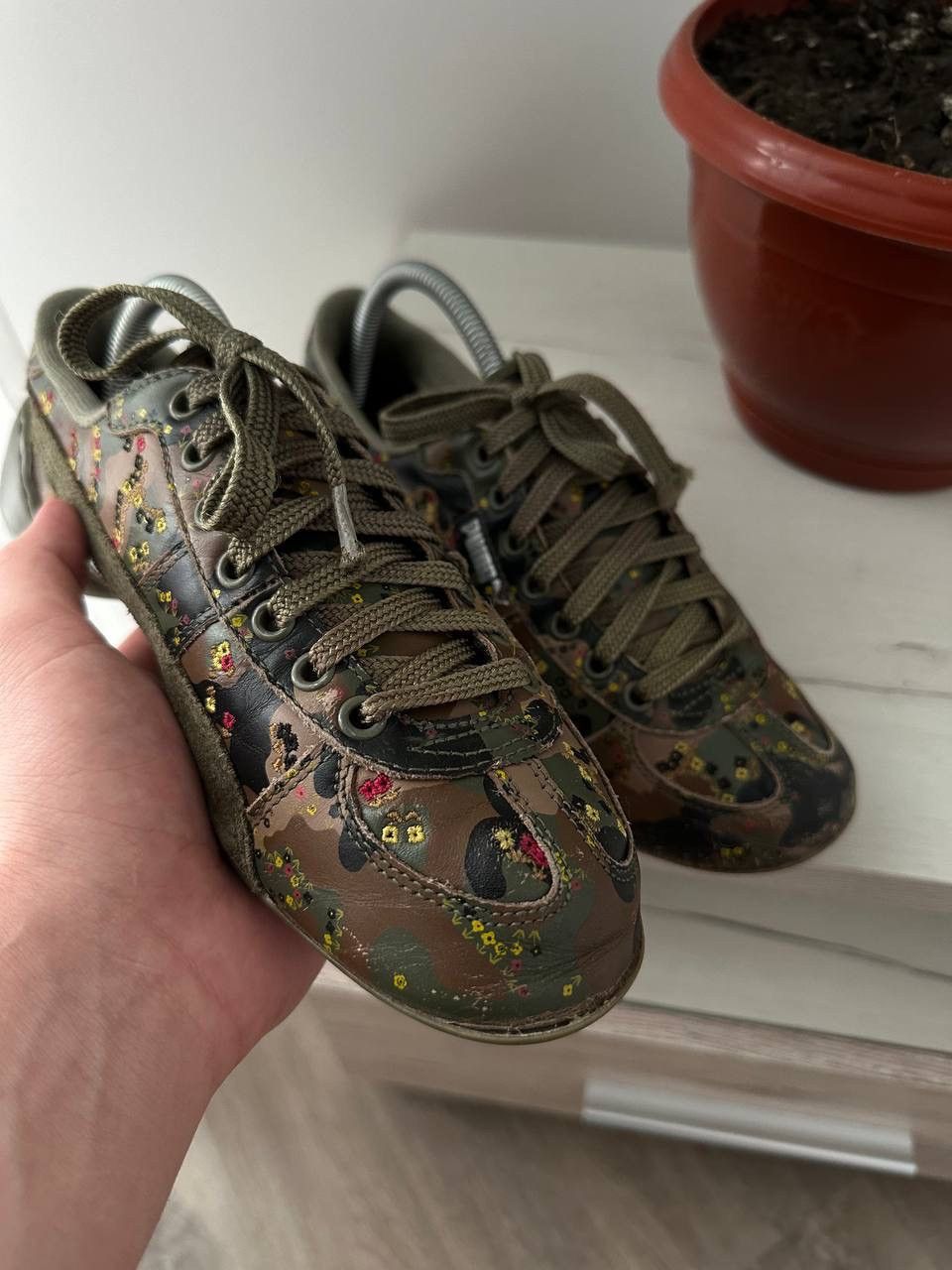 Maison MIHARA YASUHIRO Vintage Miharayasuhiro Puma Camo Floral Sneakers Size US 7 / EU 40 - 8 Thumbnail