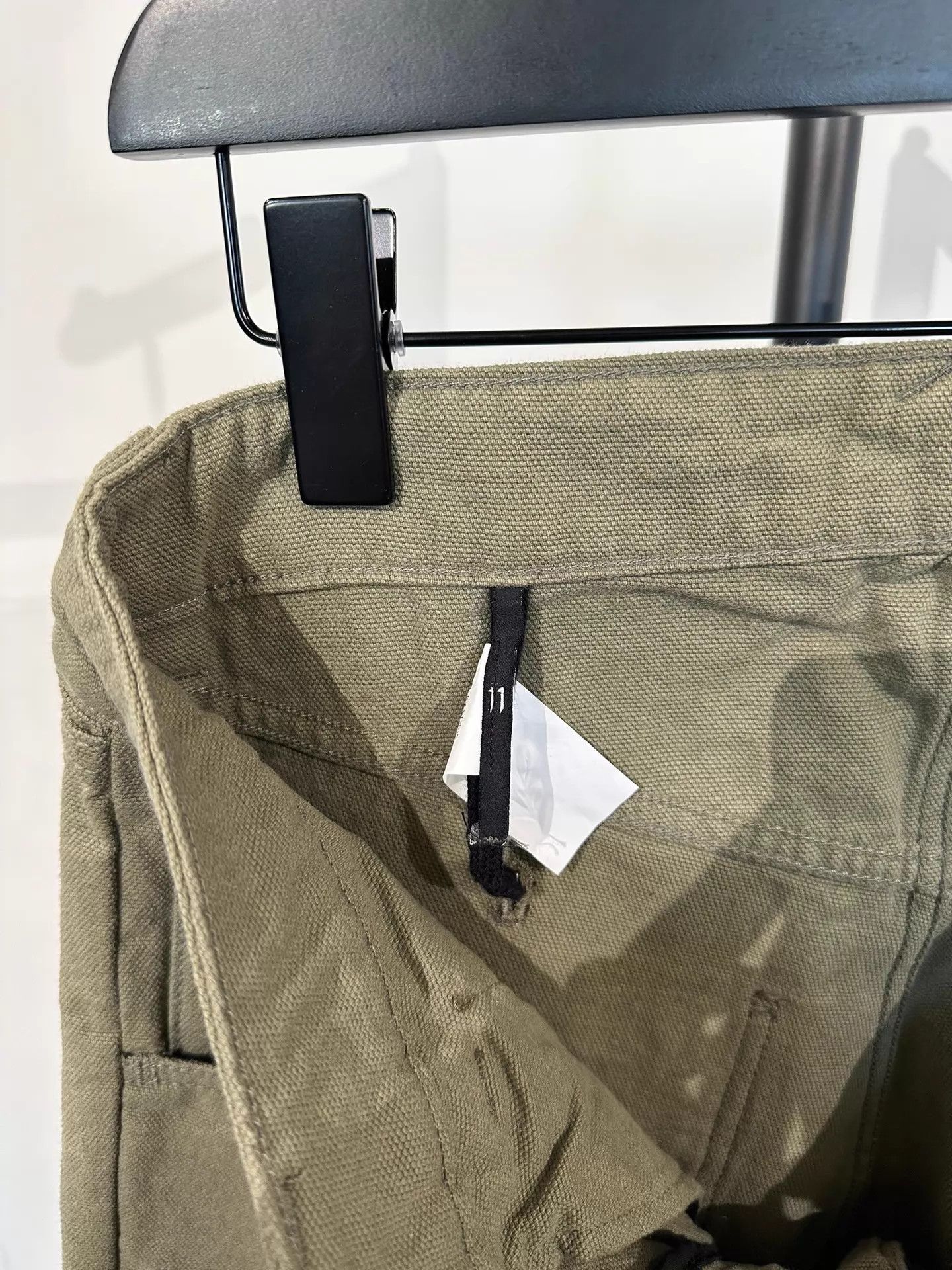 Boris Bidjan Saberi Boris Bidjan Saberi 11by bbs P1 Canvas Glued Pants Size US 32 / EU 48 - 9 Thumbnail
