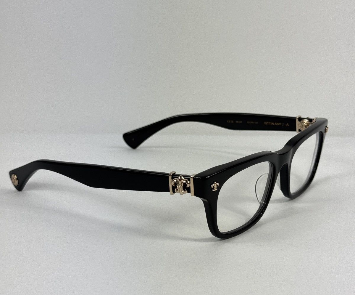 Chrome Hearts GITTIN ANY? OPTICAL GLASSES Size ONE SIZE - 3 Thumbnail