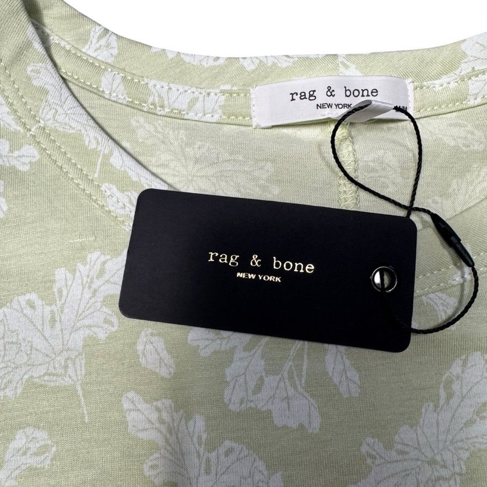 Rag & Bone NWT New $118 Rag & Bone Summer Leaf Cotton T-Shirt Size M Size M / US 6-8 / IT 42-44 - 7 Thumbnail