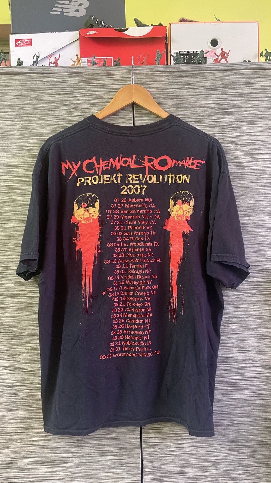 Jerzees VTG JERZEES MY CHEMICAL ROMANCE 2007 Size US XL / EU 56 / 4 - 2 Thumbnail