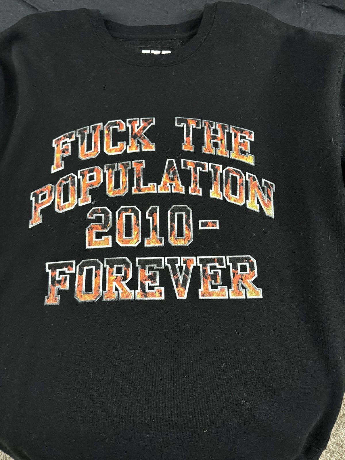 Fuck The Population Black FTP 2010-forever Size US XL / EU 56 / 4 - 1 Thumbnail