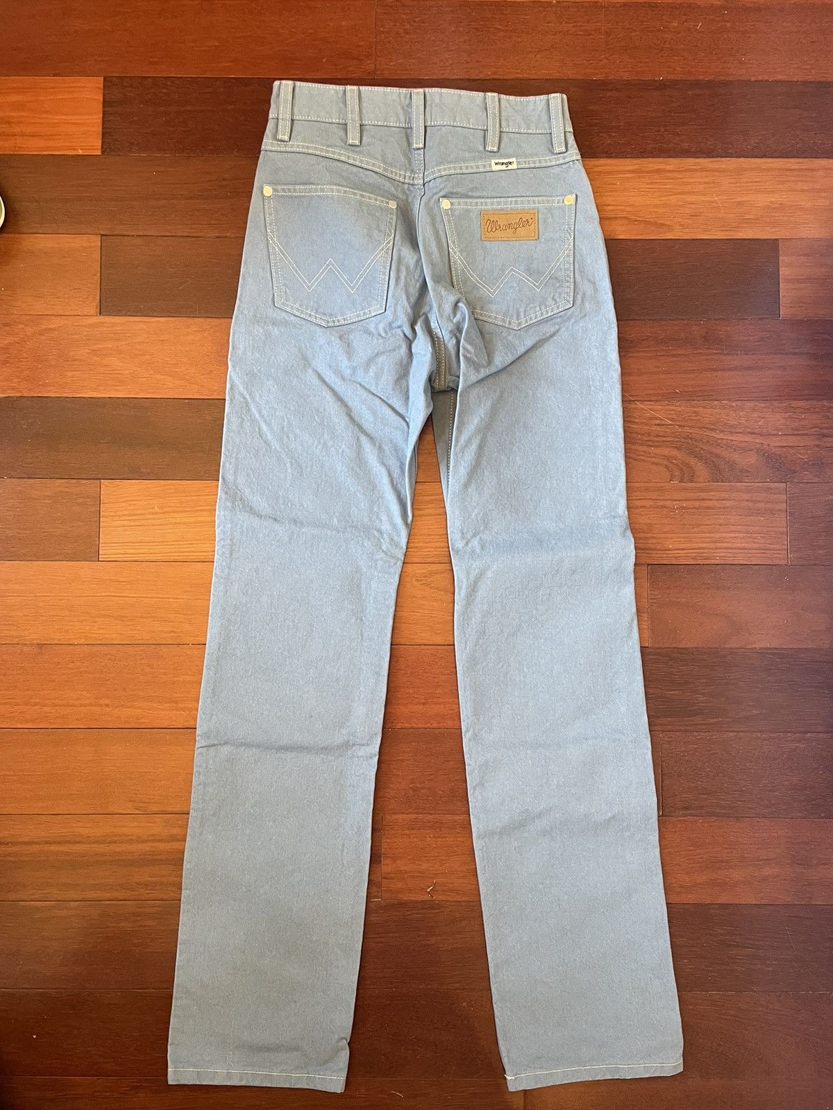 Wrangler Never Worn Baby Blue Bootcut Wrangler Jeans Size 25" / US 0 / IT 36 - 2 Thumbnail