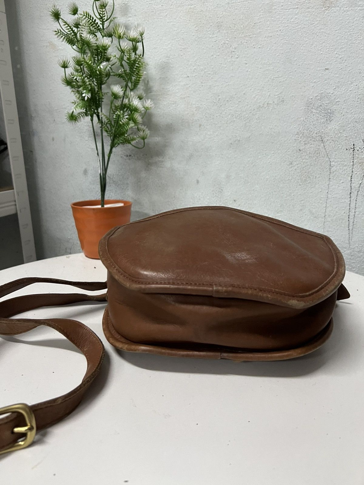 Coach × Vintage RARE DESIGN Vintage Coach Leather Shoulder Size ONE SIZE - 9 Thumbnail