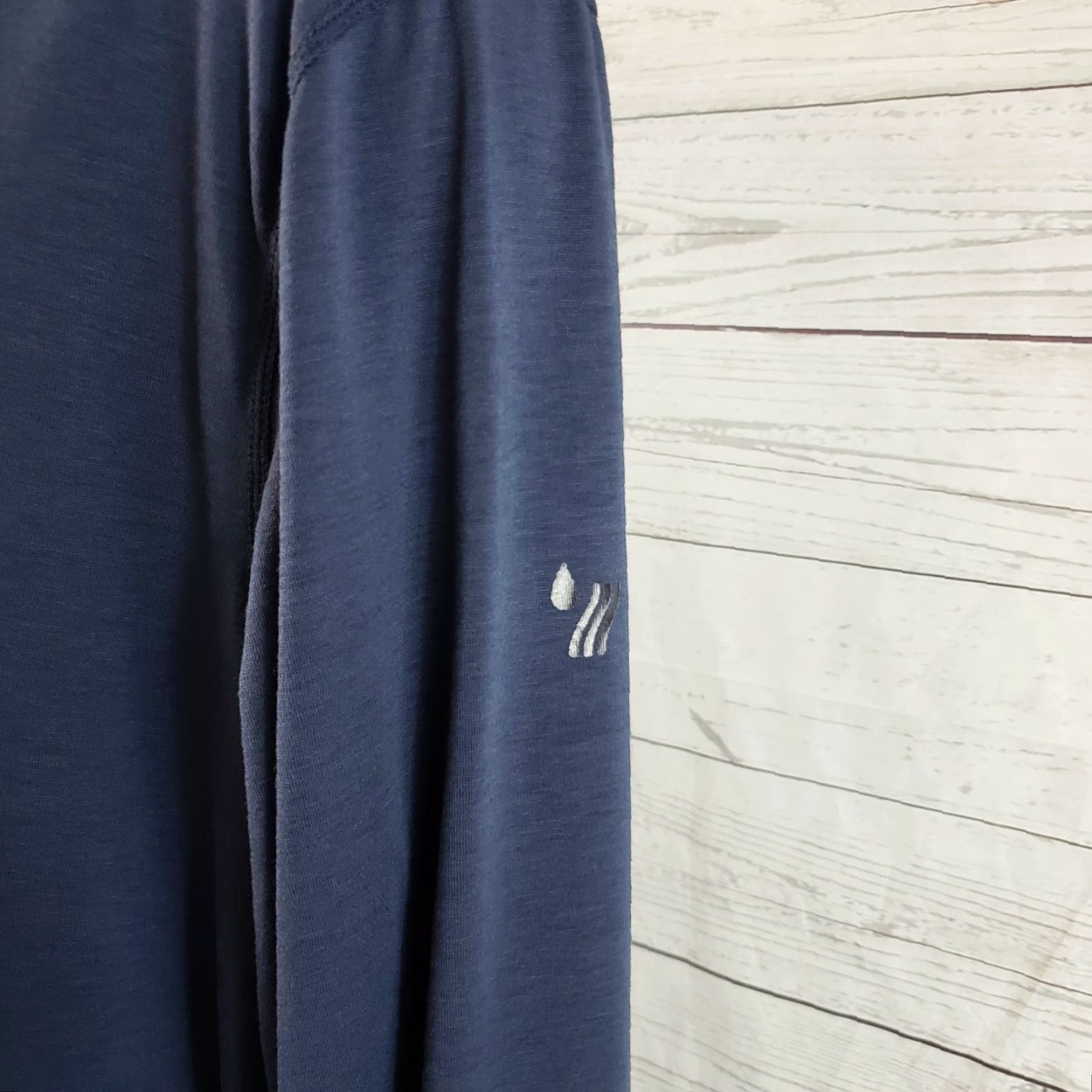 Vintage REI Mens 1/4 Zip Pullover XL Solid Blue Long Sleeve UPF 50+ Size US XL / EU 56 / 4 - 4 Thumbnail