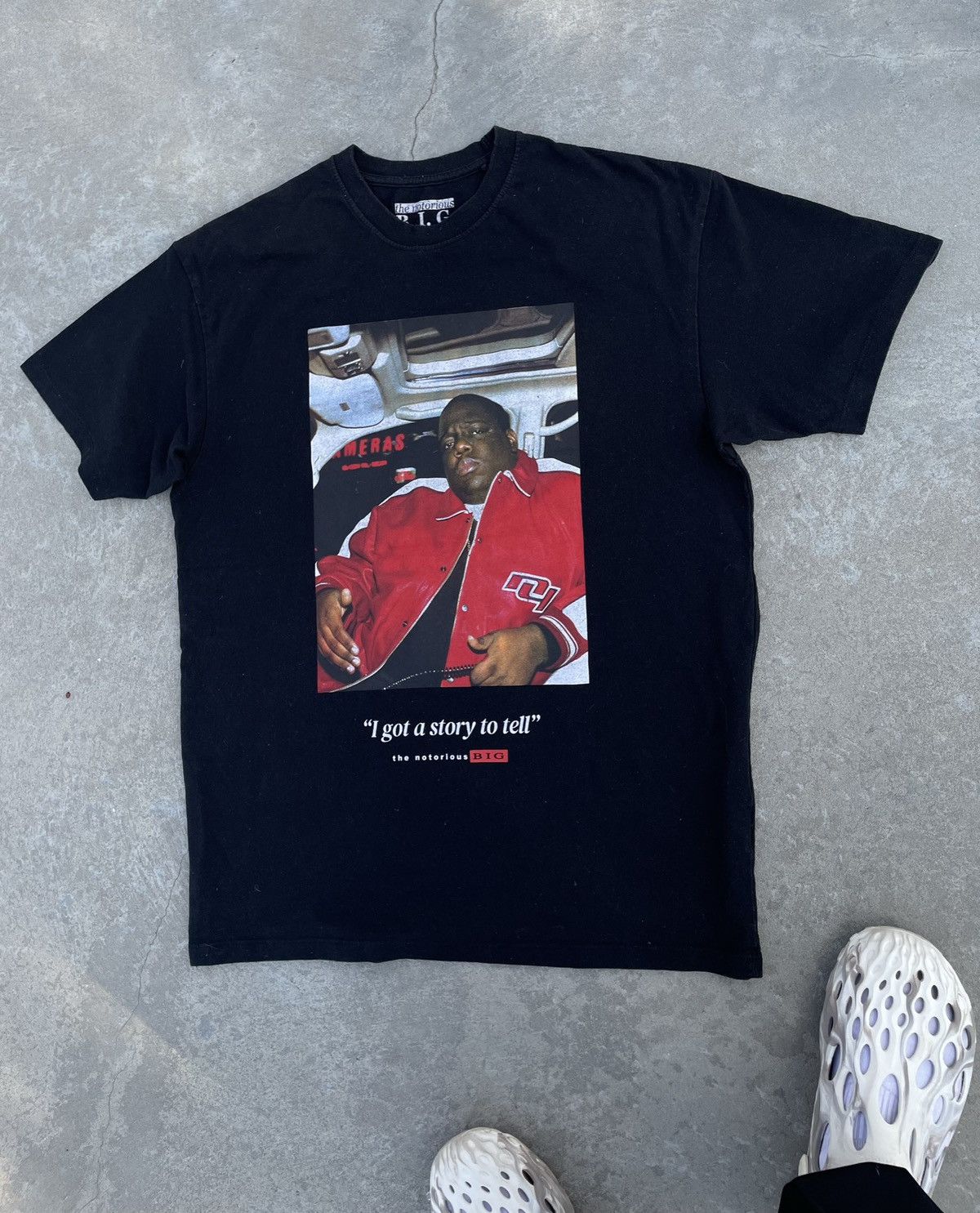 Band Tees Vintage 90s The Notorius B.I.G Rap Y2k Hip Hop NY T-Shirt Size US L / EU 52-54 / 3 - 2 Thumbnail