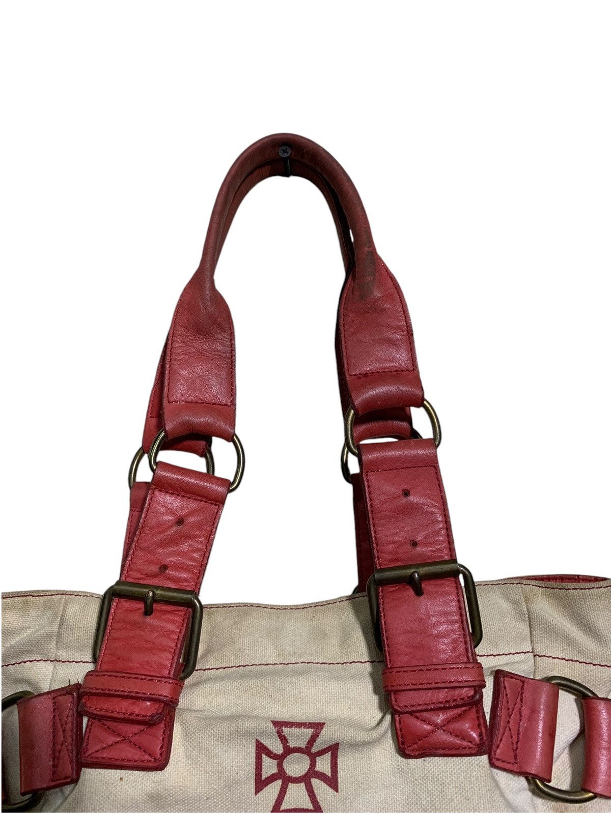Vivienne Westwood 🔥V.WESTWOOD SHOULDER BAG LEATHER /CANVAS Size ONE SIZE - 4 Thumbnail