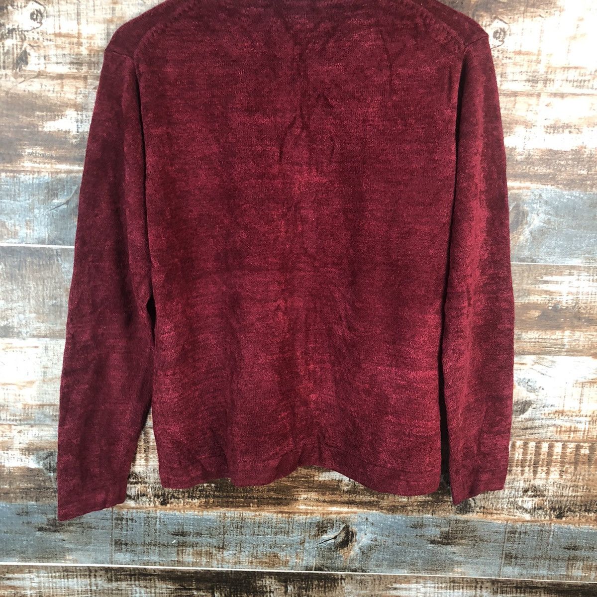 Homespun Knitwear Sun Giano Red vintage Knitwear #A2280 Size M / US 6-8 / IT 42-44 - 16 Thumbnail