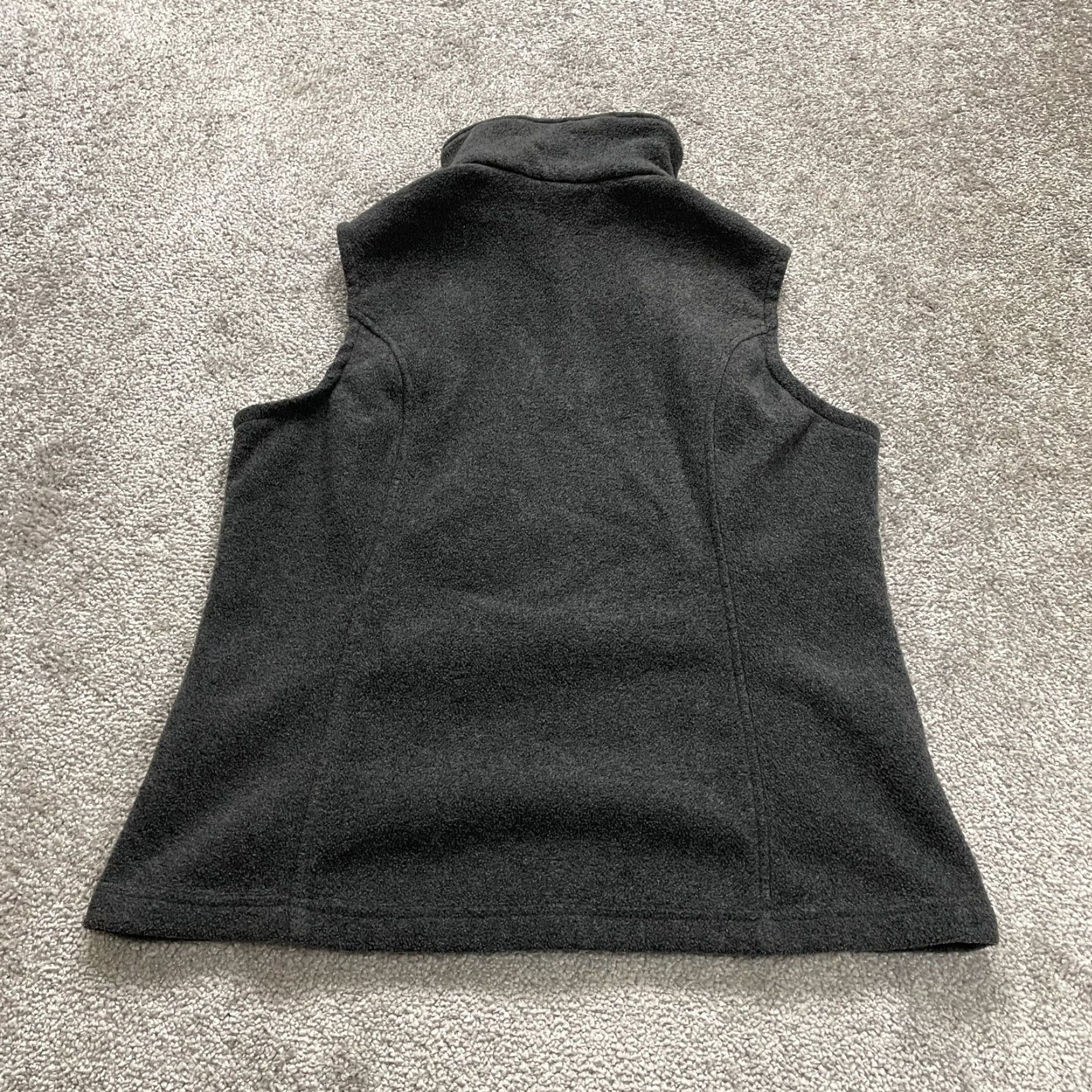 Vintage Columbia Benton Springs Fleece Vest Full Zip Womens Medium Dark Gray Size M / US 6-8 / IT 42-44 - 2 Thumbnail