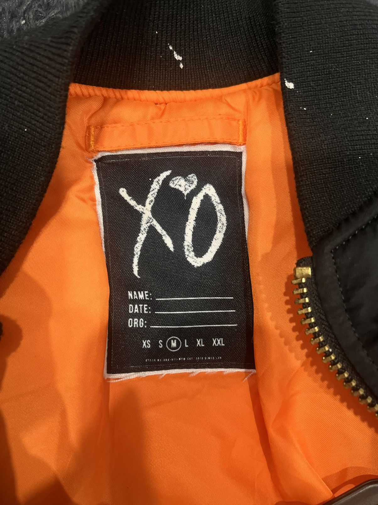 The Weeknd THE WEEKND XO STARBOY BOMBER JACKET Size US M / EU 48-50 / 2 - 3 Thumbnail