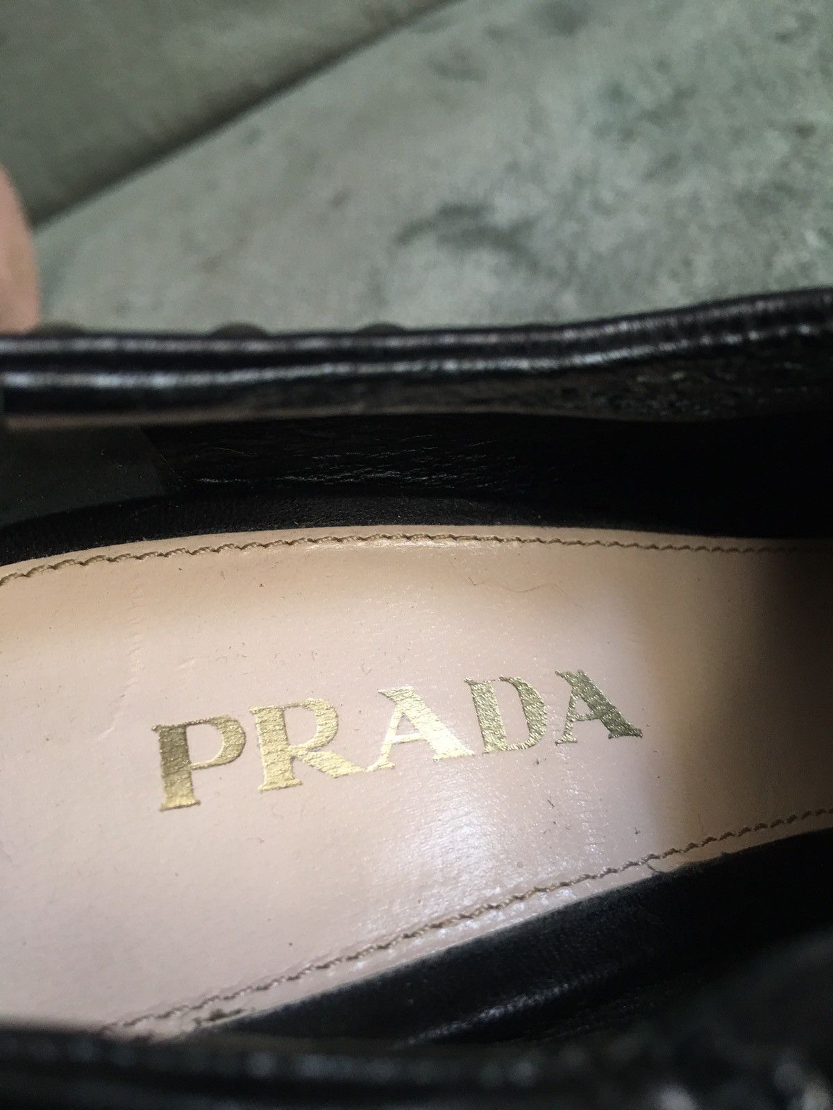 Prada PRADA Black Leather Ankle Stud Boots EU 38 Size US 8 / IT 38 - 10 Thumbnail