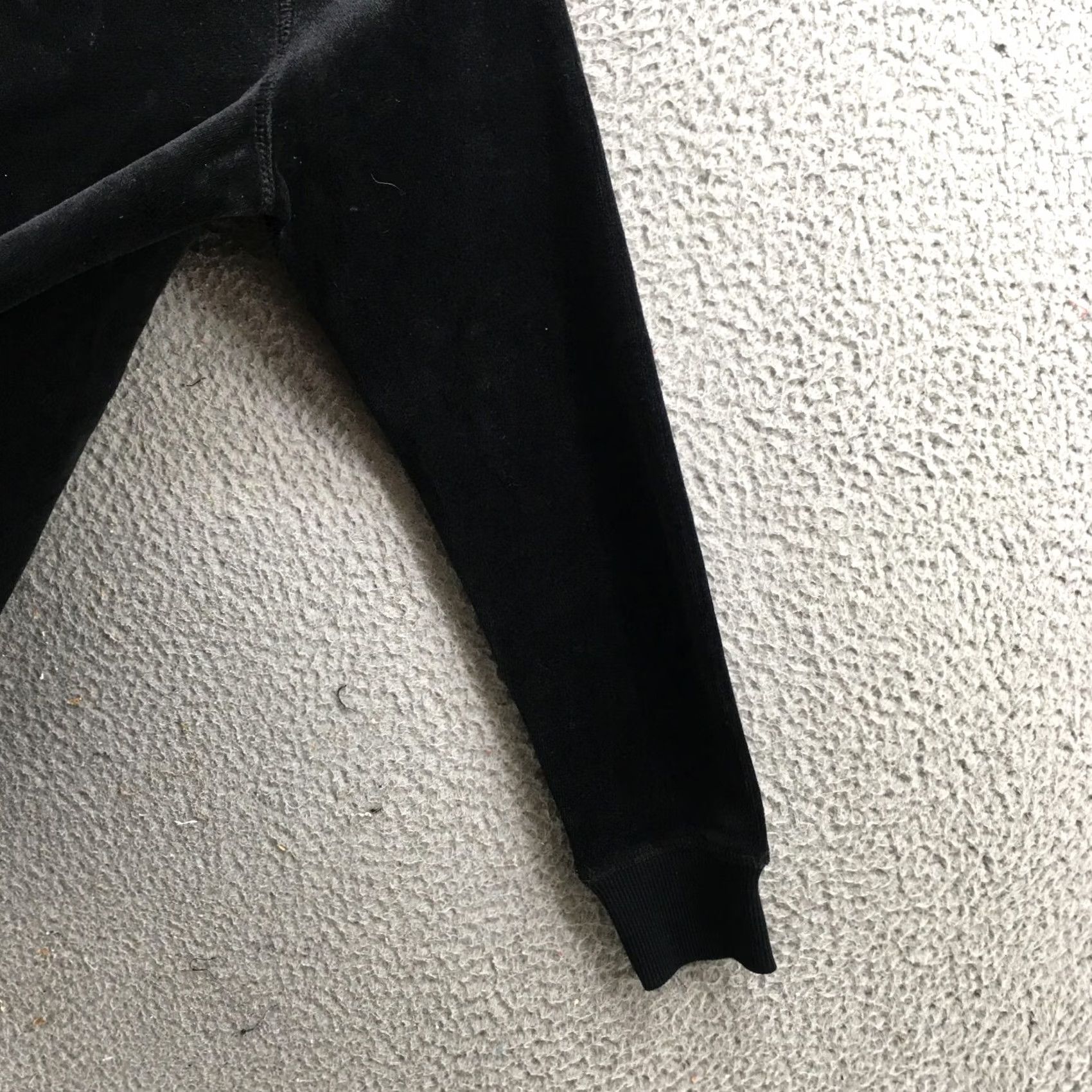 Calvin Klein Calvin Klein Zip Up Velour Jacket Womens S Black Cotton Blend Gold Logo Zipper Size S / US 4 / IT 40 - 4 Thumbnail